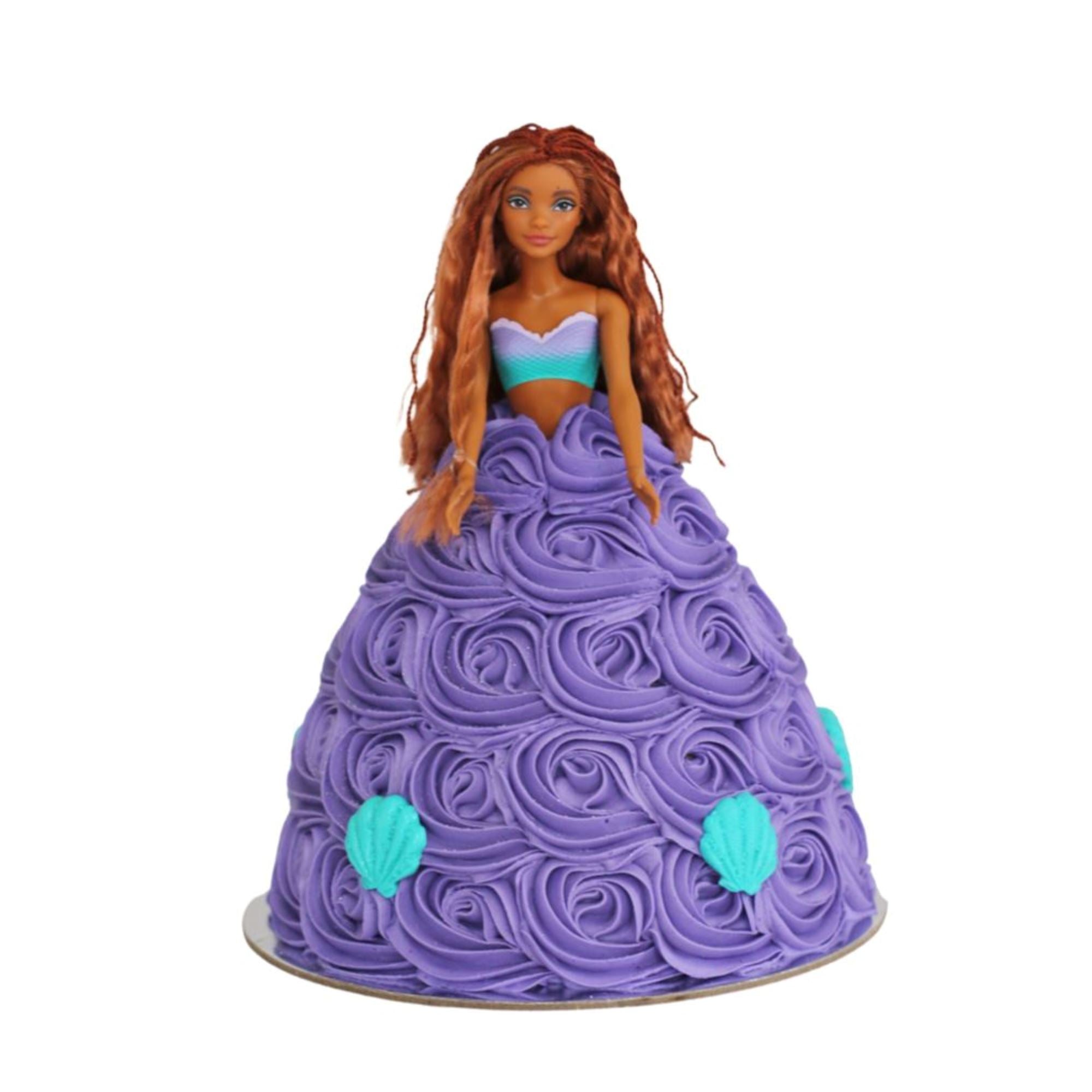 Little Mermaid Doll Cake-The Cupcake Queens