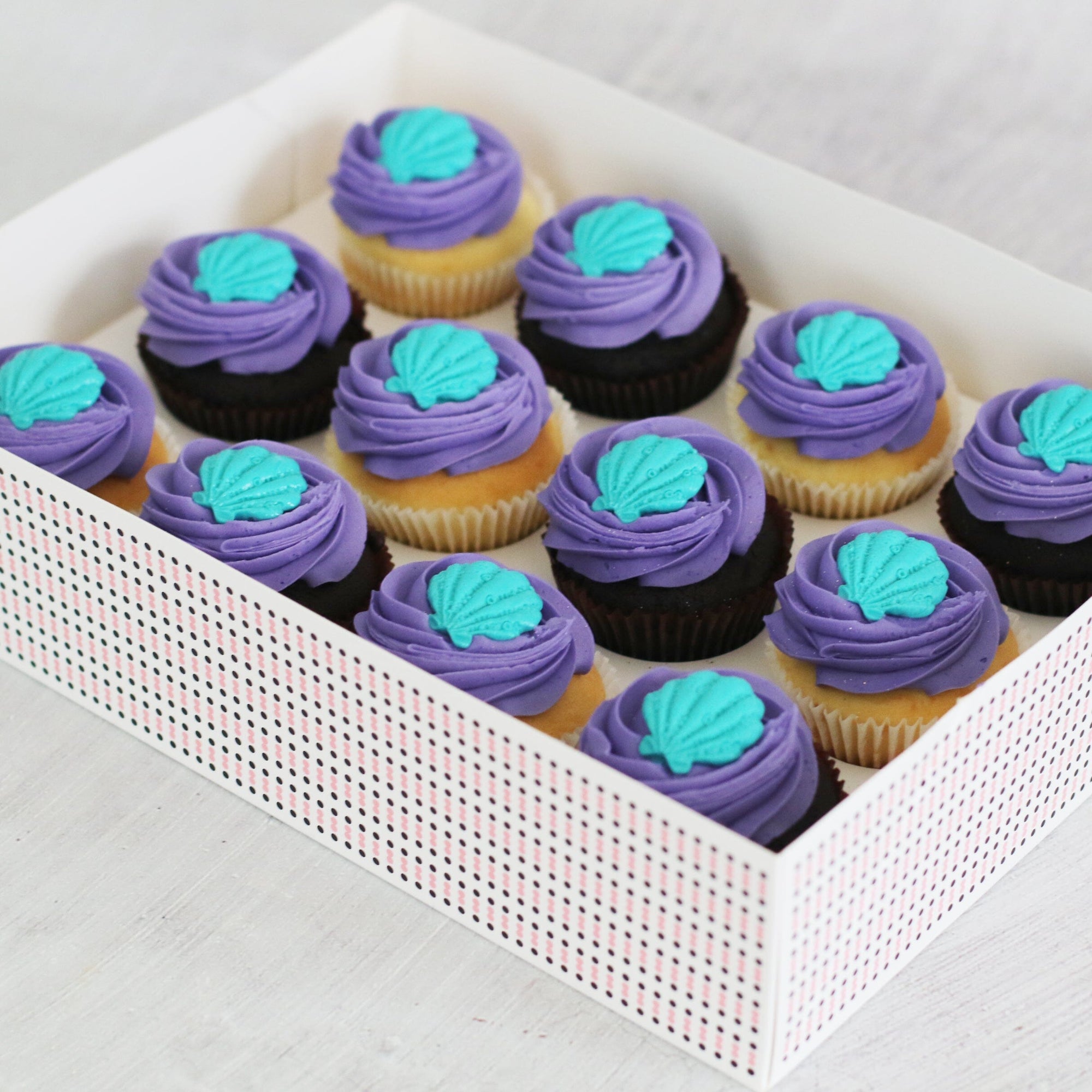 Little Mermaid Regular Gift Box-The Cupcake Queens