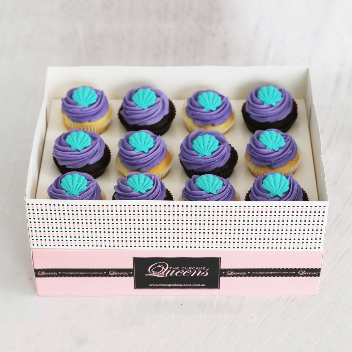 Little Mermaid Regular Gift Box-The Cupcake Queens