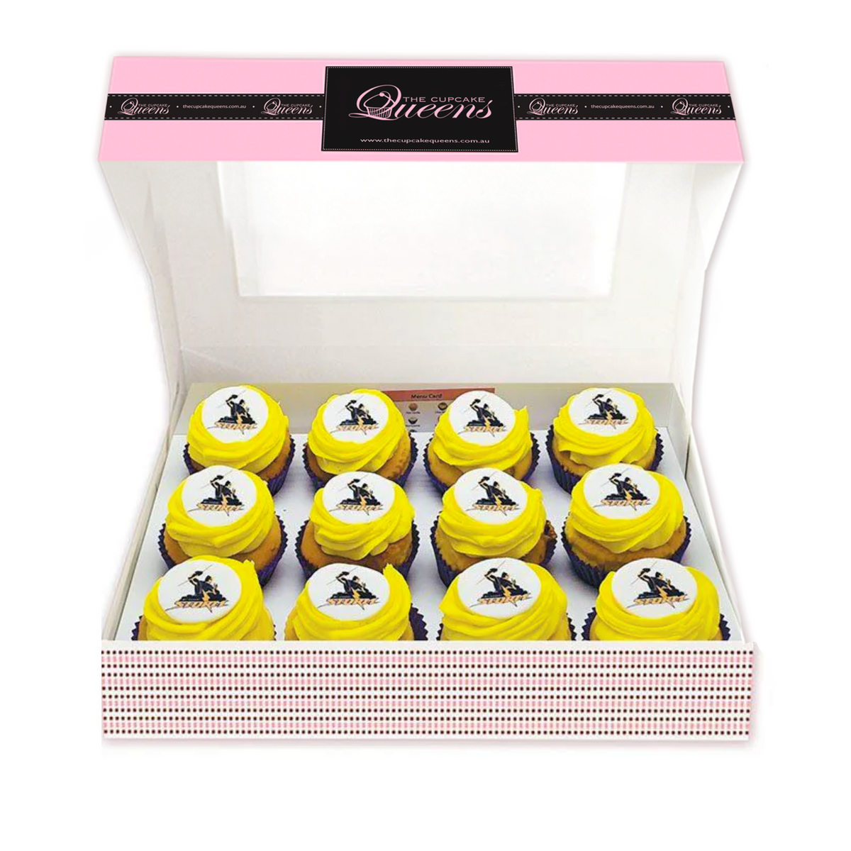 Melbourne Storm NRL Regular Gift Box-The Cupcake Queens