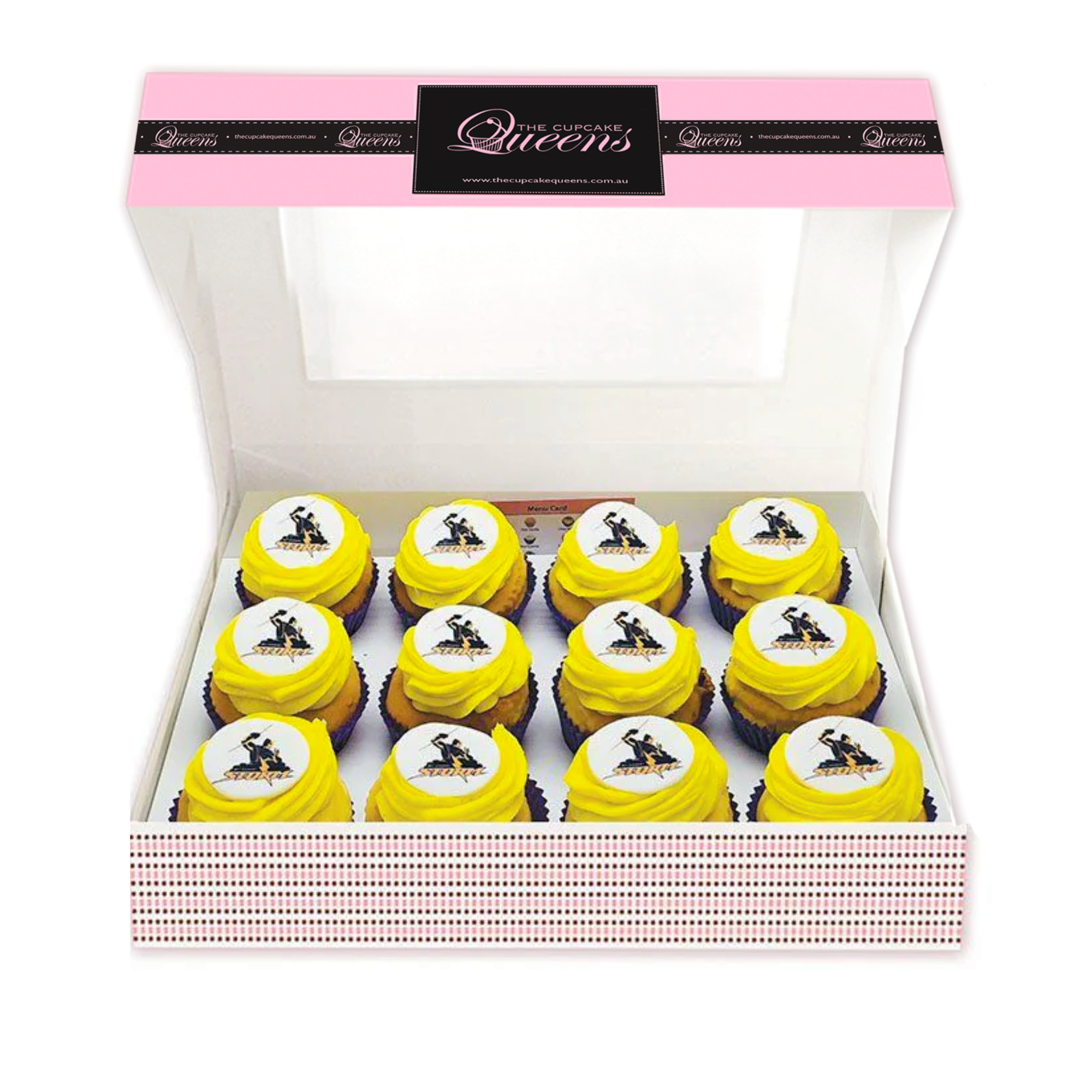 Melbourne Storm NRL Regular Gift Box-The Cupcake Queens