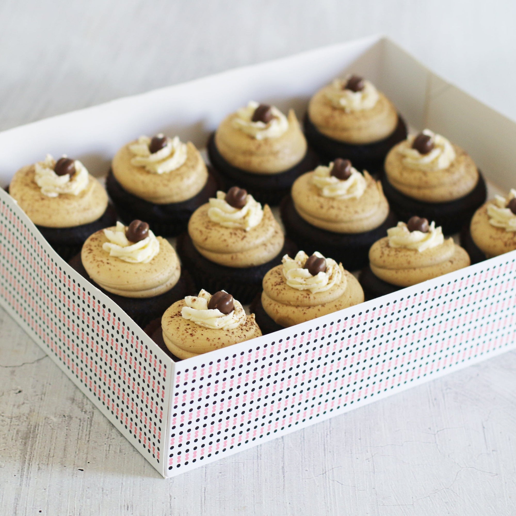 Mocha Gift Box-The Cupcake Queens