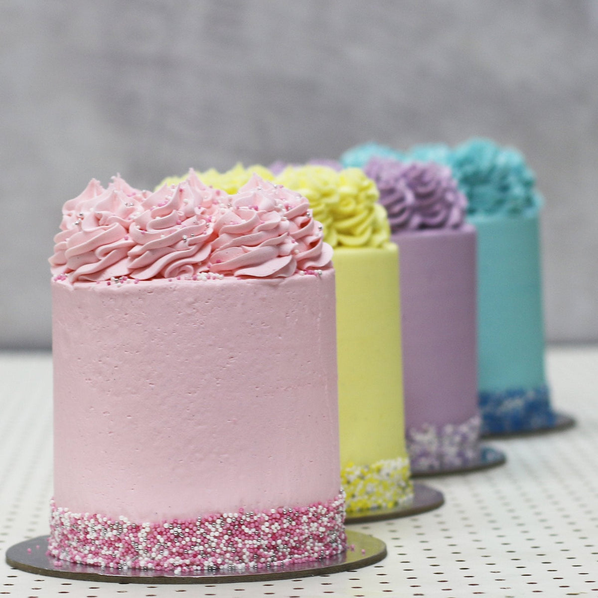 Pastel Pink Cake-The Cupcake Queens