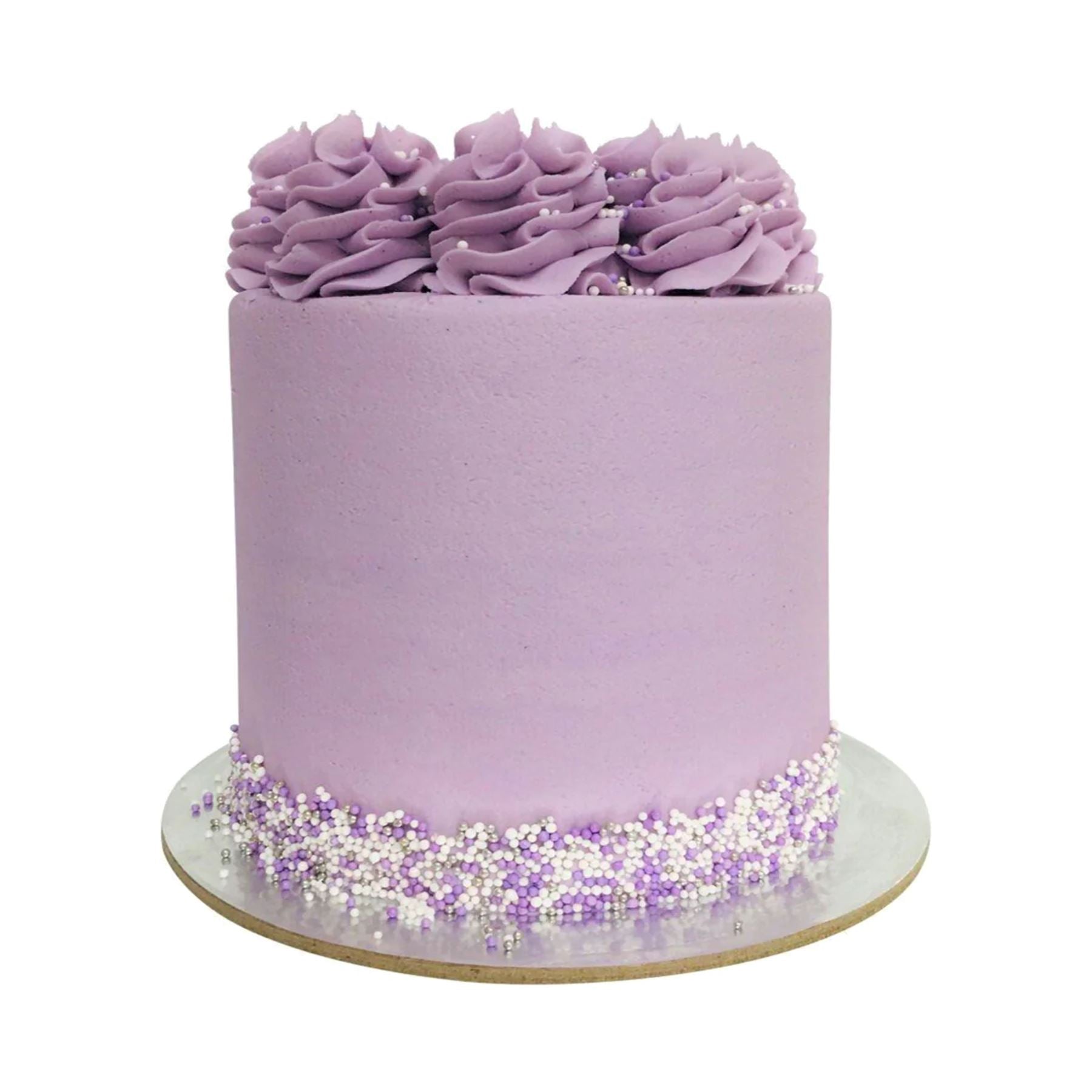 Pastel Purple Cake-The Cupcake Queens