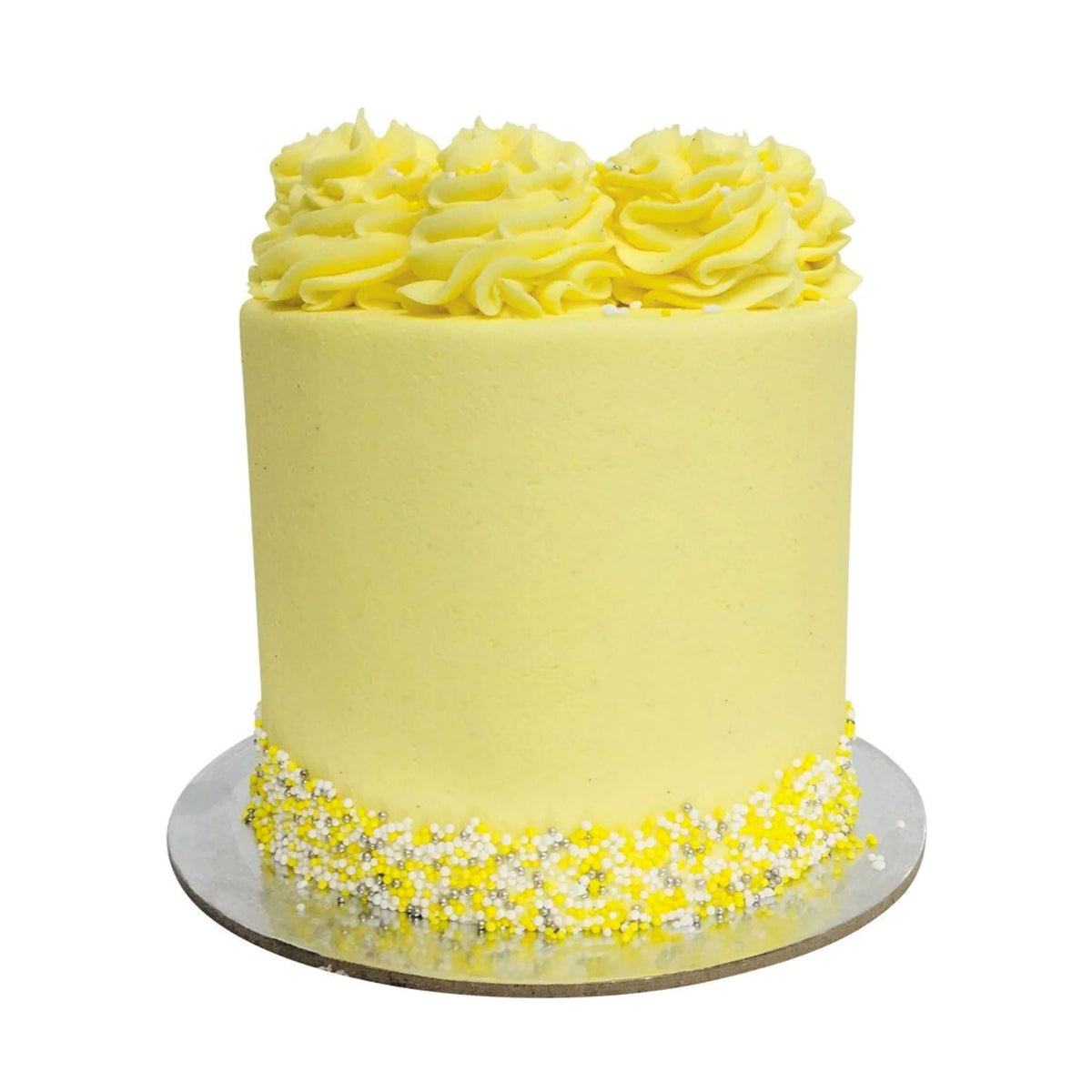 Pastel Yellow Cake-The Cupcake Queens