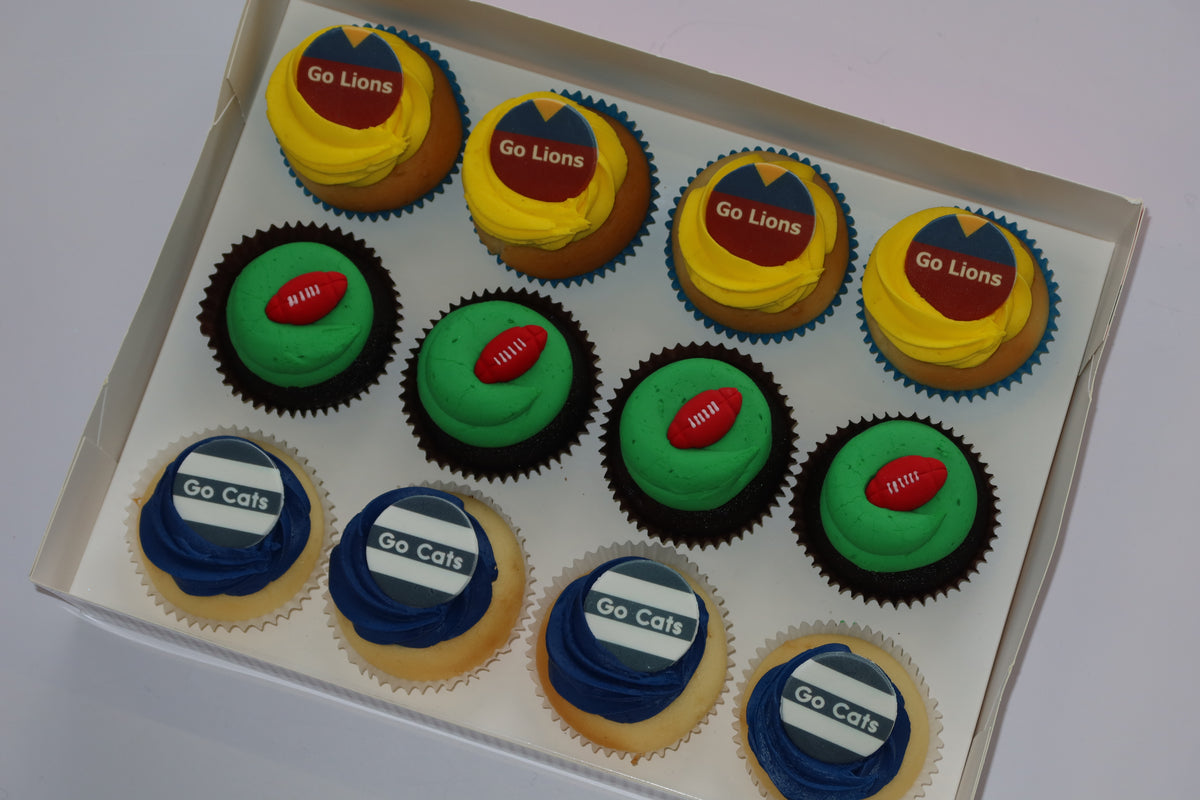 2025 Grand Final Cupcakes