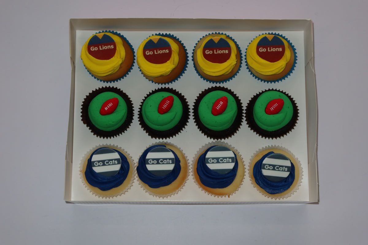 2025 Grand Final Cupcakes