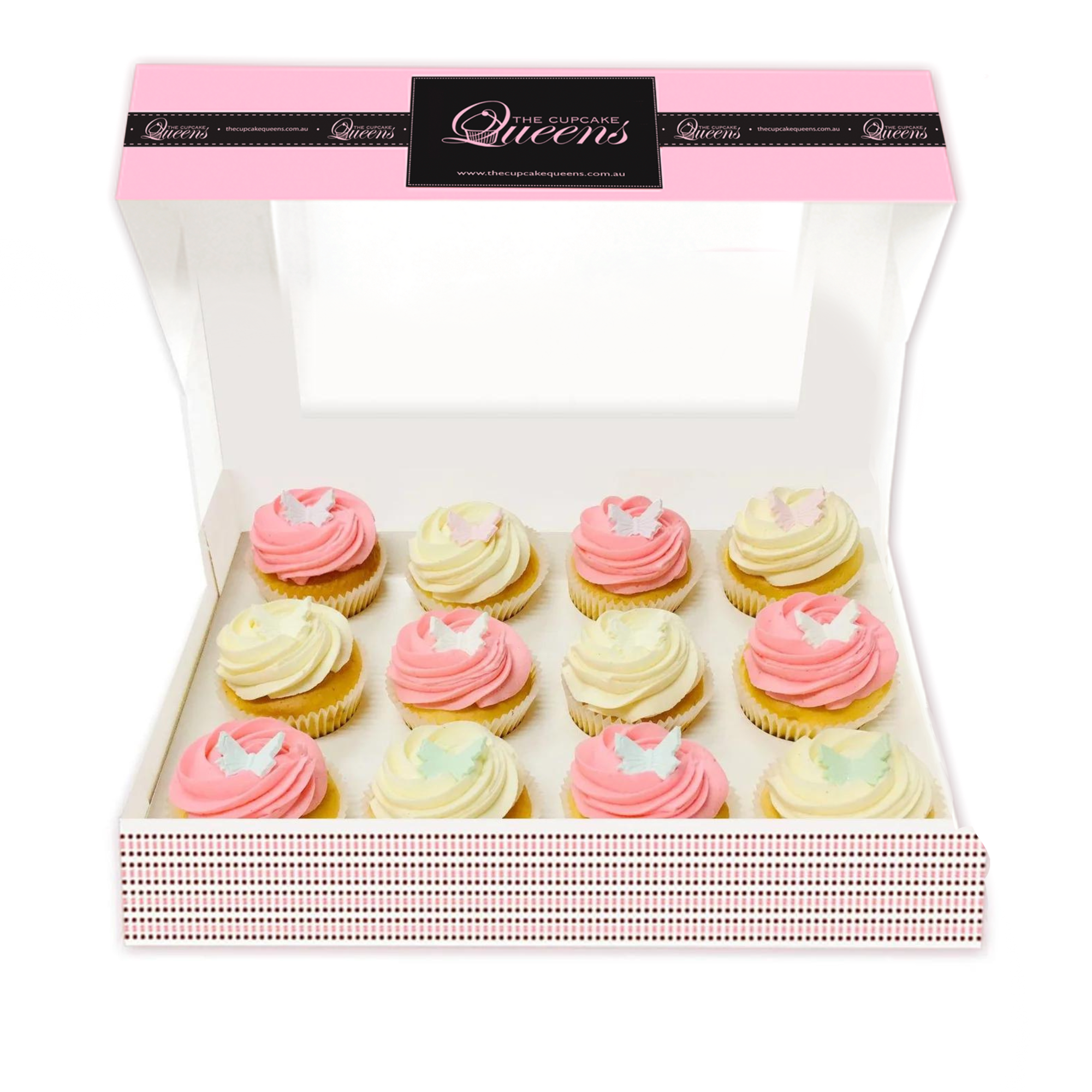 Pink Vanilla Butterfly Regular Gift Box