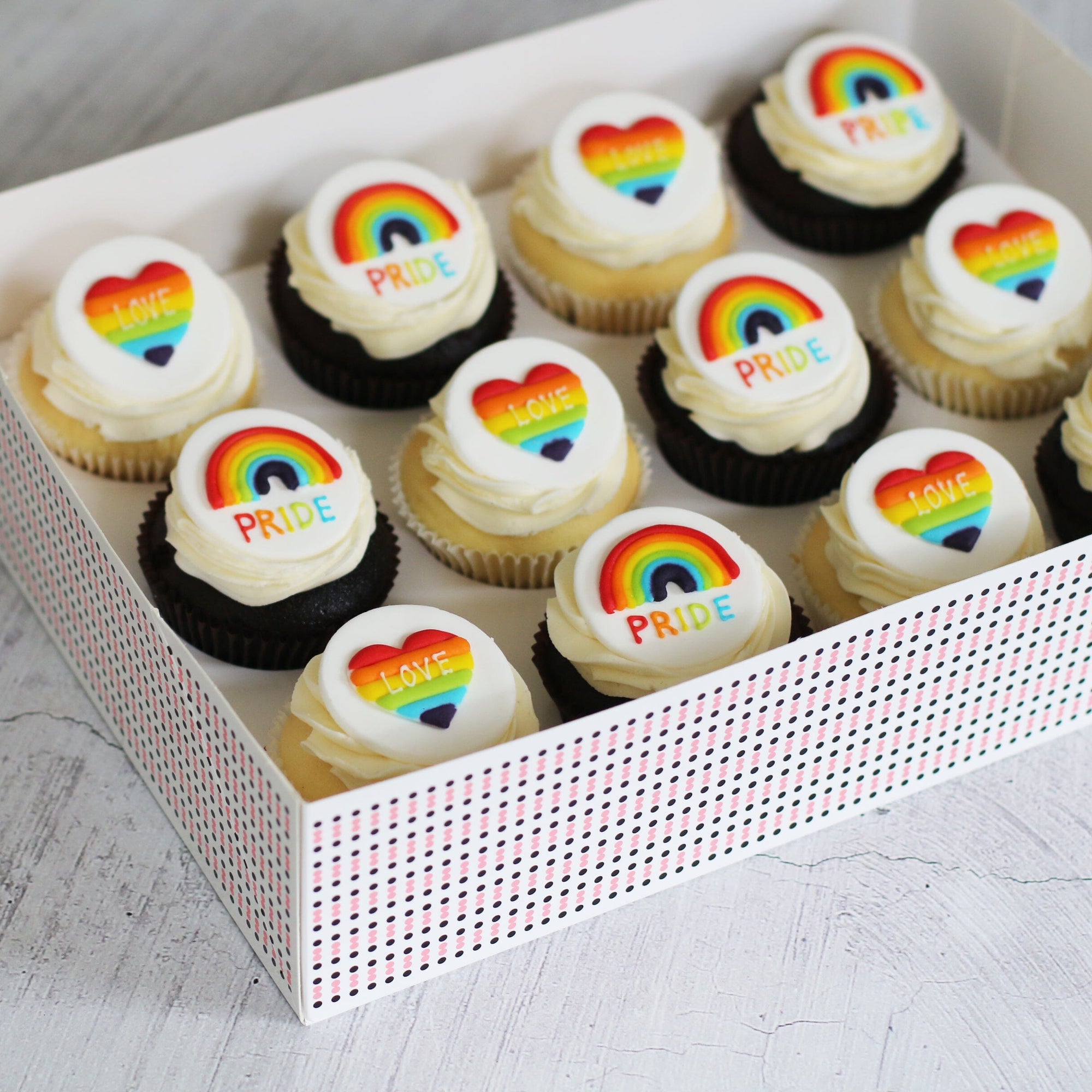 Pride Regular Gift Box-The Cupcake Queens