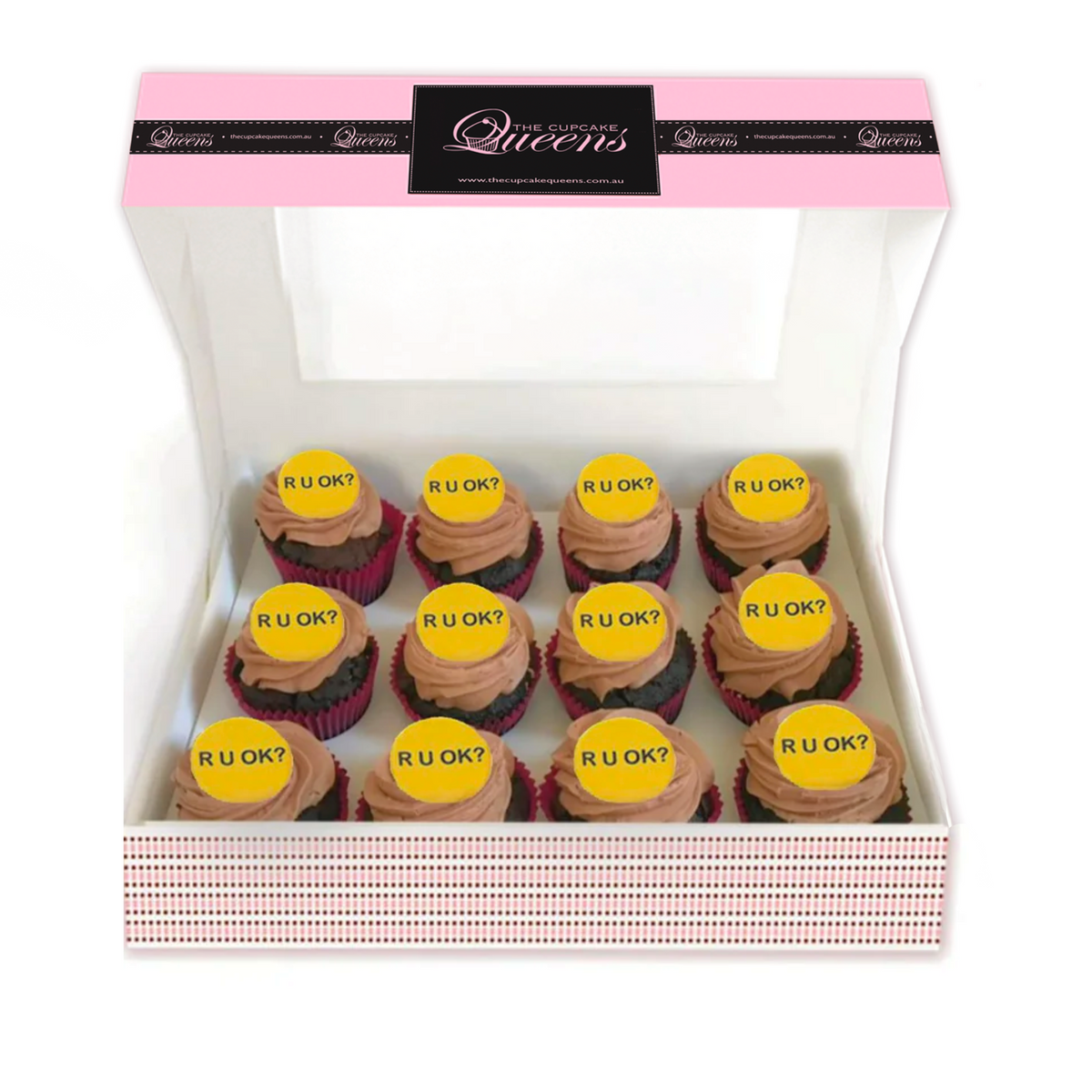 R U OK Vegan Friendly Regular Gift Box-The Cupcake Queens