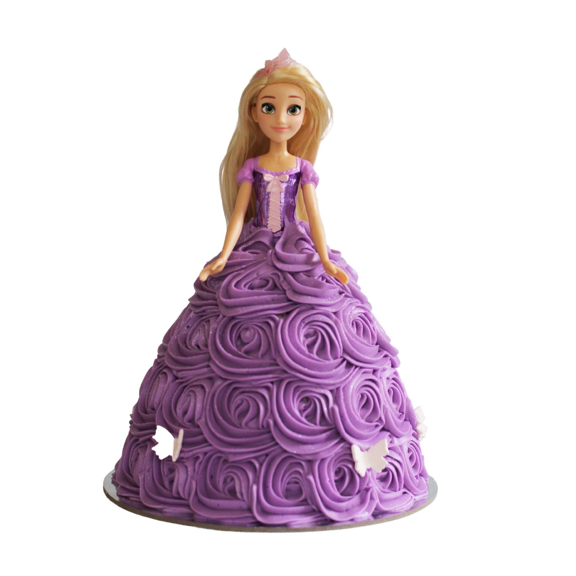 Rapunzel Doll Cake-The Cupcake Queens