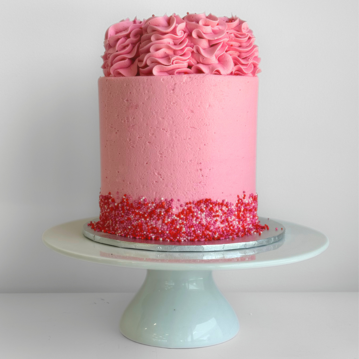 Raspberry Chocolate Cake (VF + GF)-The Cupcake Queens