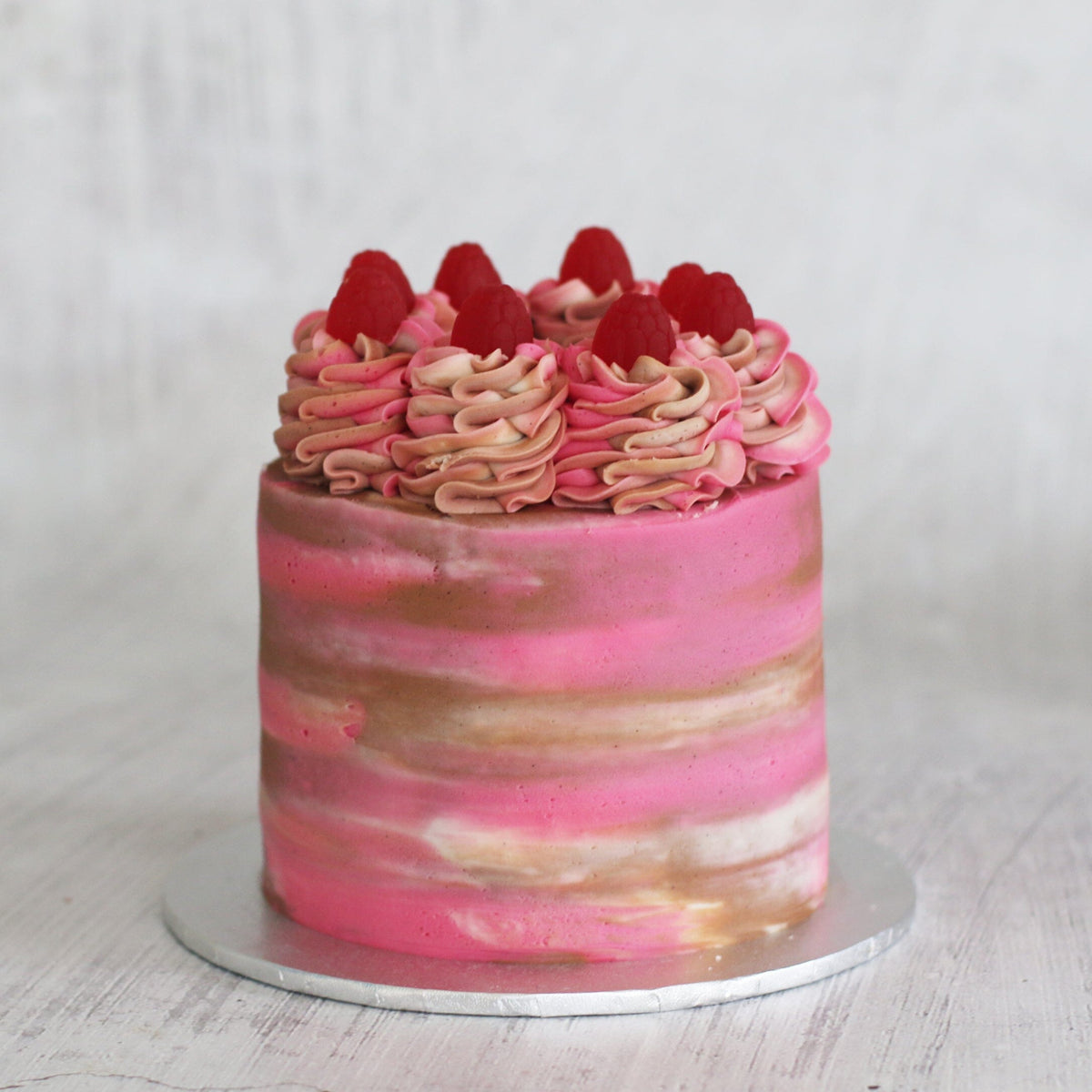 Raspberry Ripple Cake-The Cupcake Queens