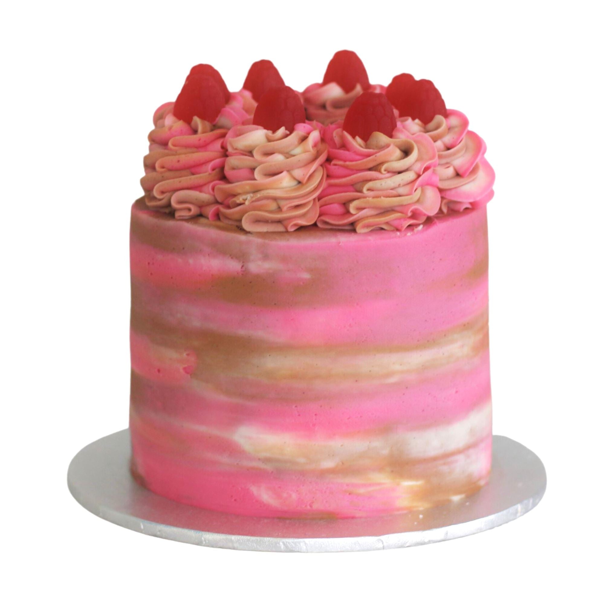 Raspberry Ripple Cake - The Cupcake Queens