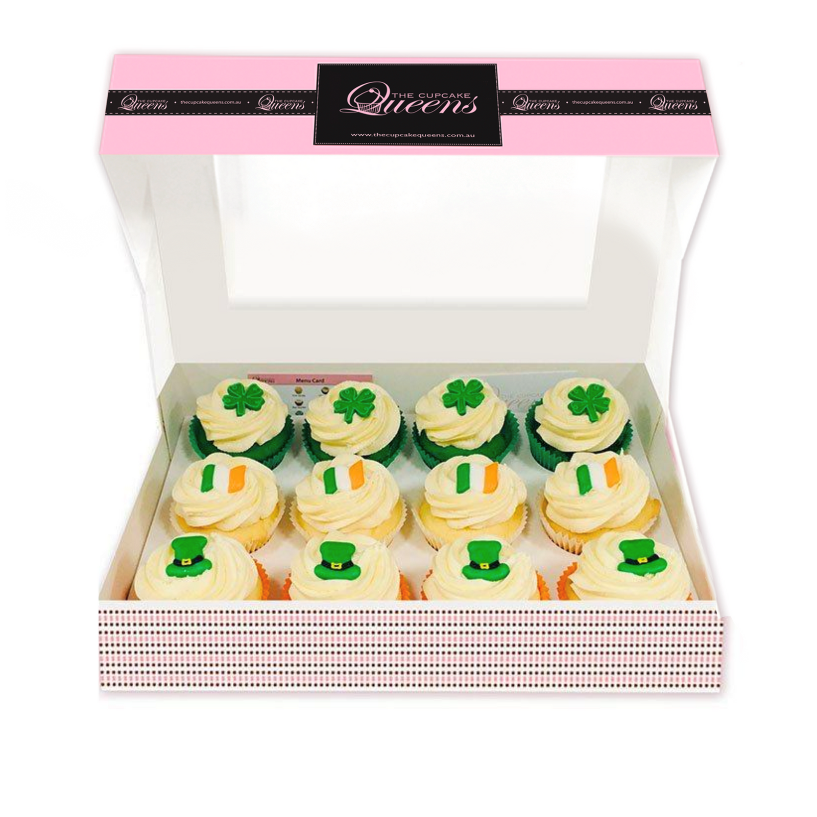 St Patrick's Day Regular Gift Box-The Cupcake Queens