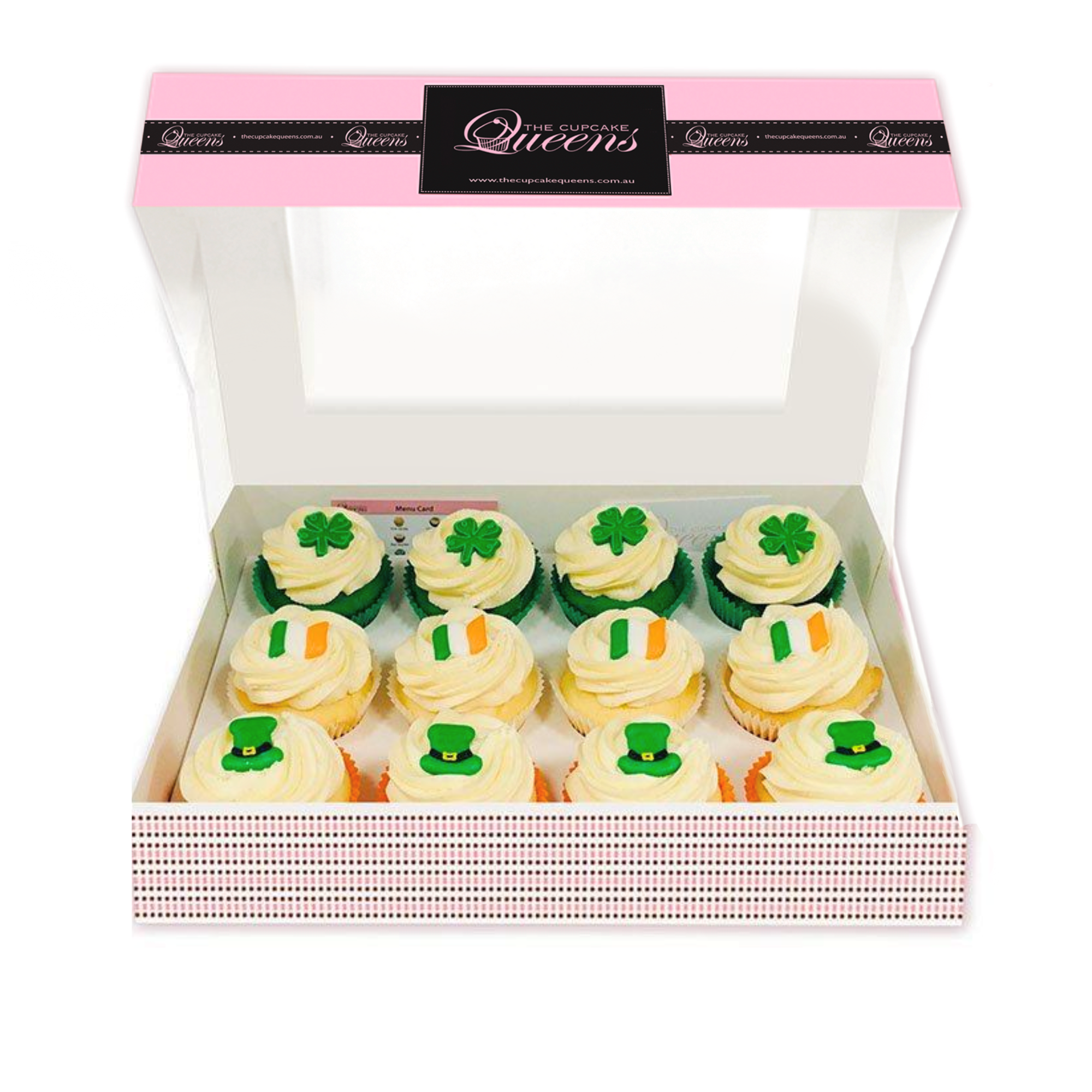 St Patrick's Day Regular Gift Box-The Cupcake Queens