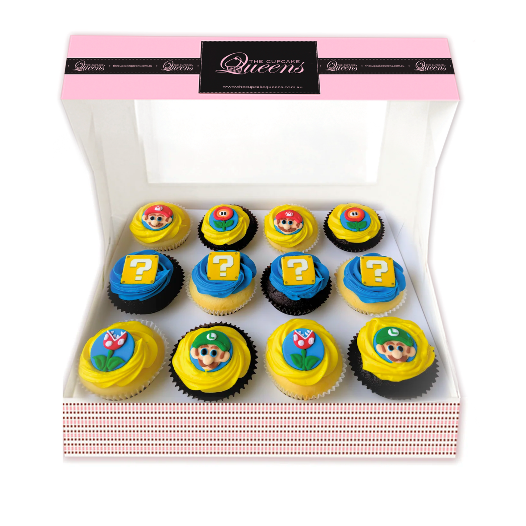 Super Mario Regular Gift Box-The Cupcake Queens