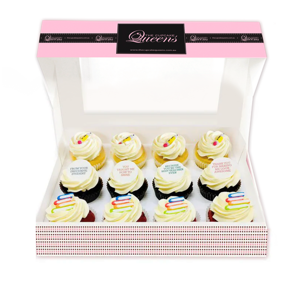 Teacher THANK YOU Regular Gift Box-The Cupcake Queens