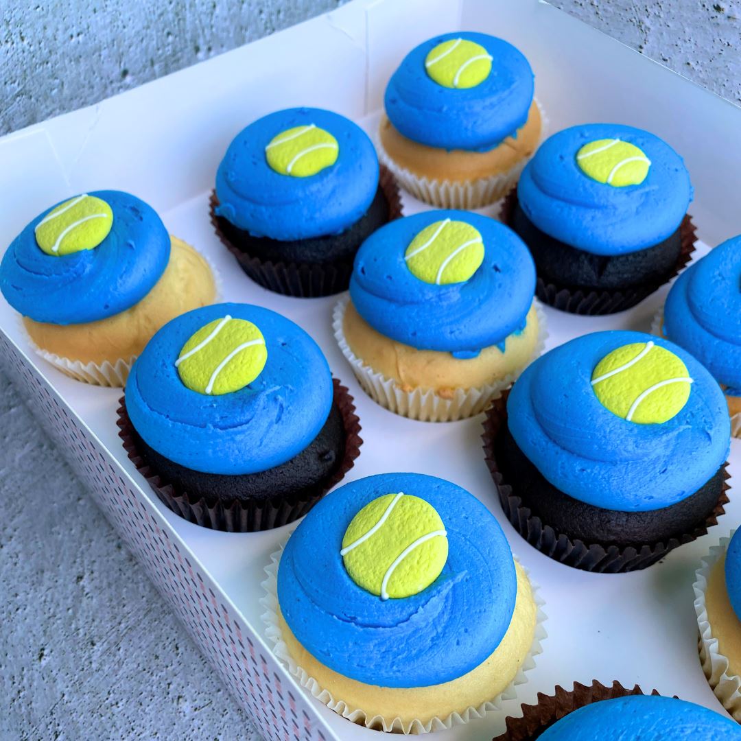 Tennis Regular Gift Box-The Cupcake Queens