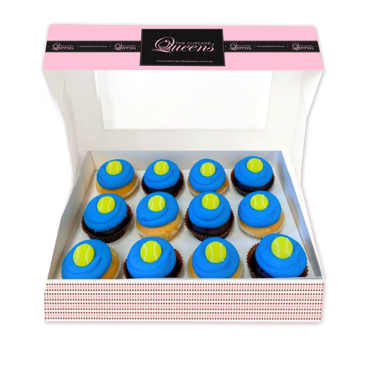 Tennis Regular Gift Box-The Cupcake Queens