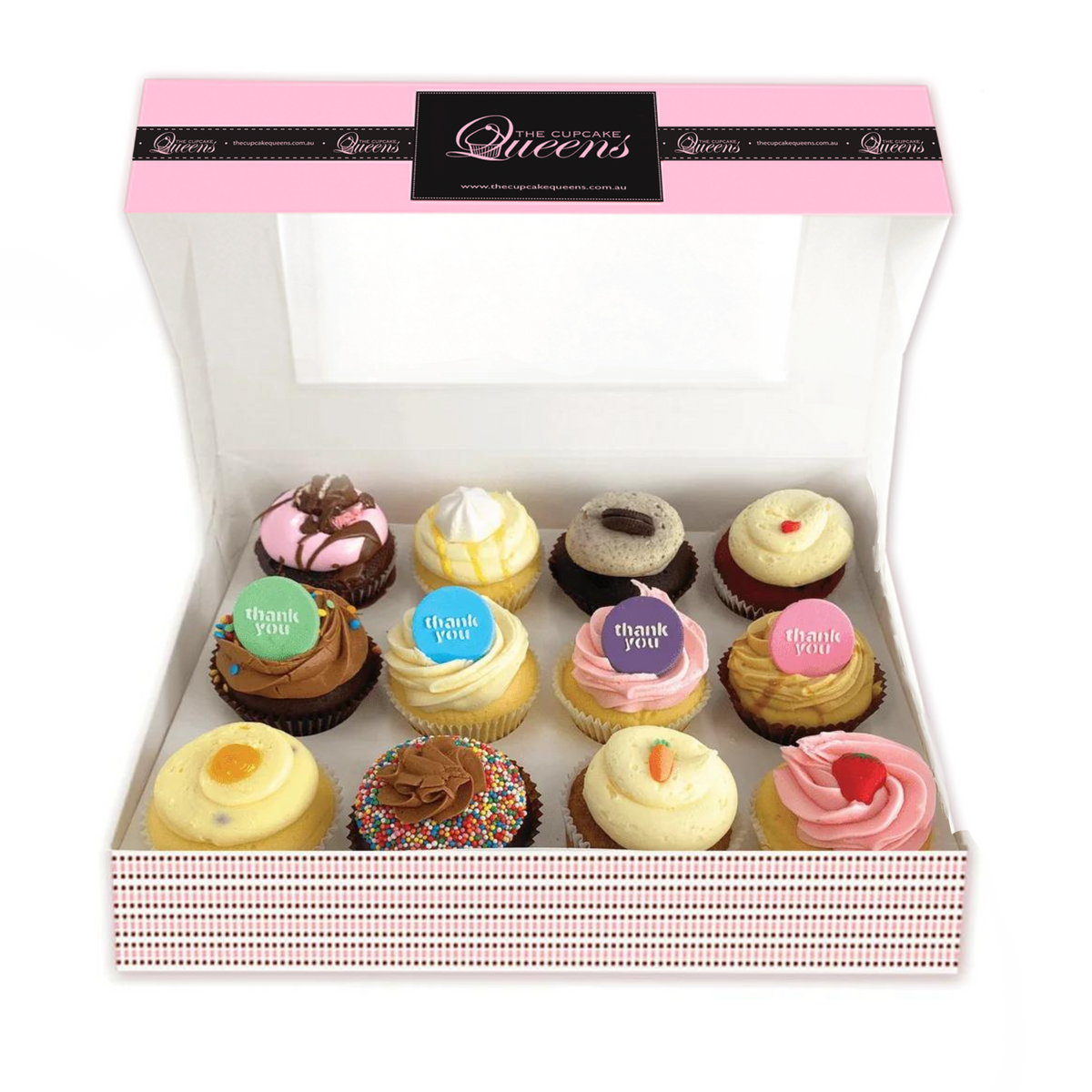 Thank You Regular Gift Box-The Cupcake Queens