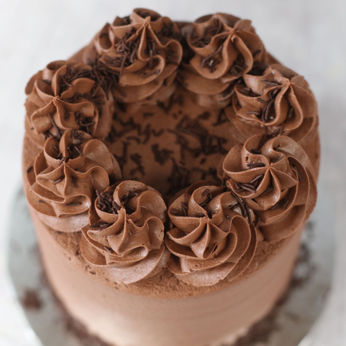 The Chocolate Vegan Cake-The Cupcake Queens