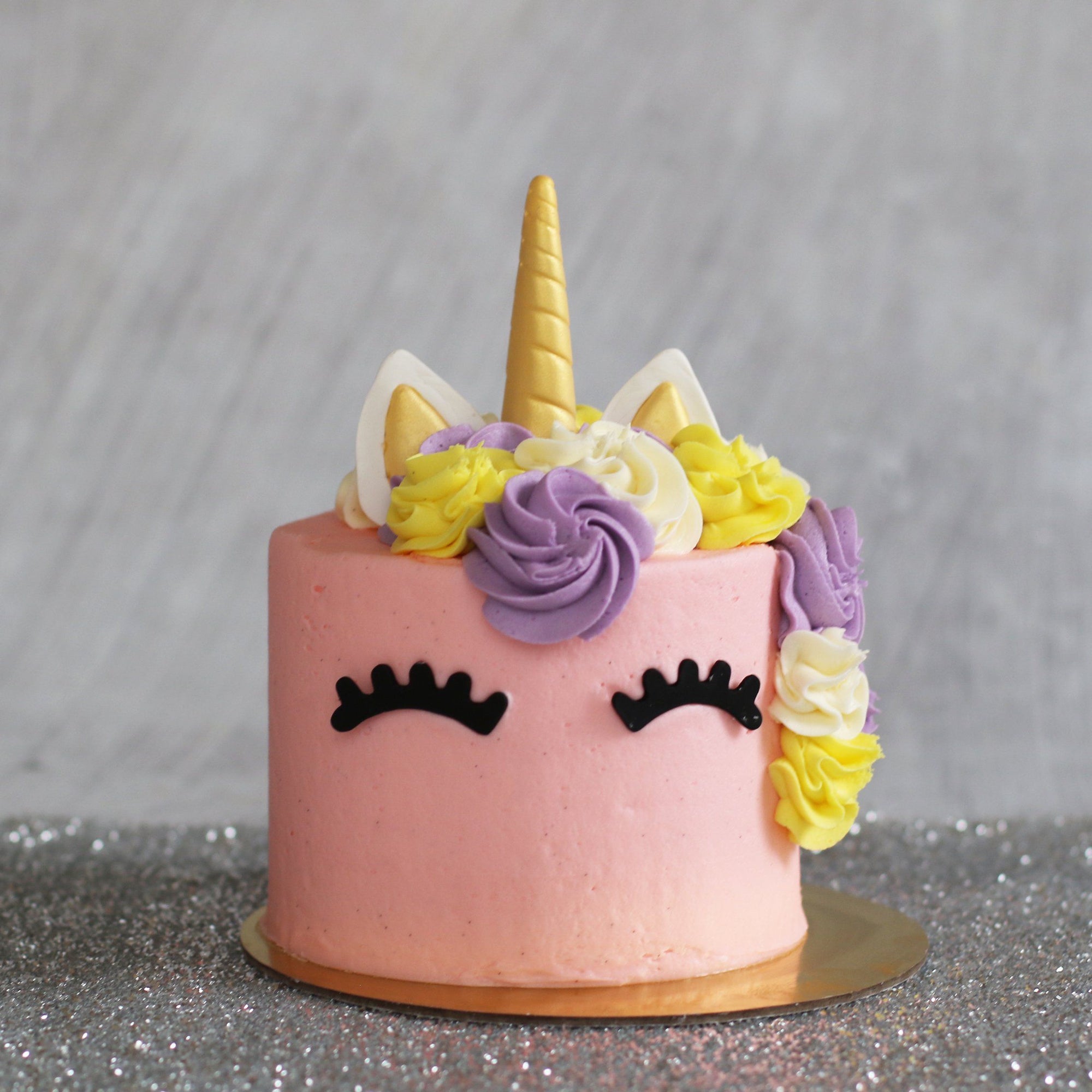 The Unicorn Cake in Pink-The Cupcake Queens