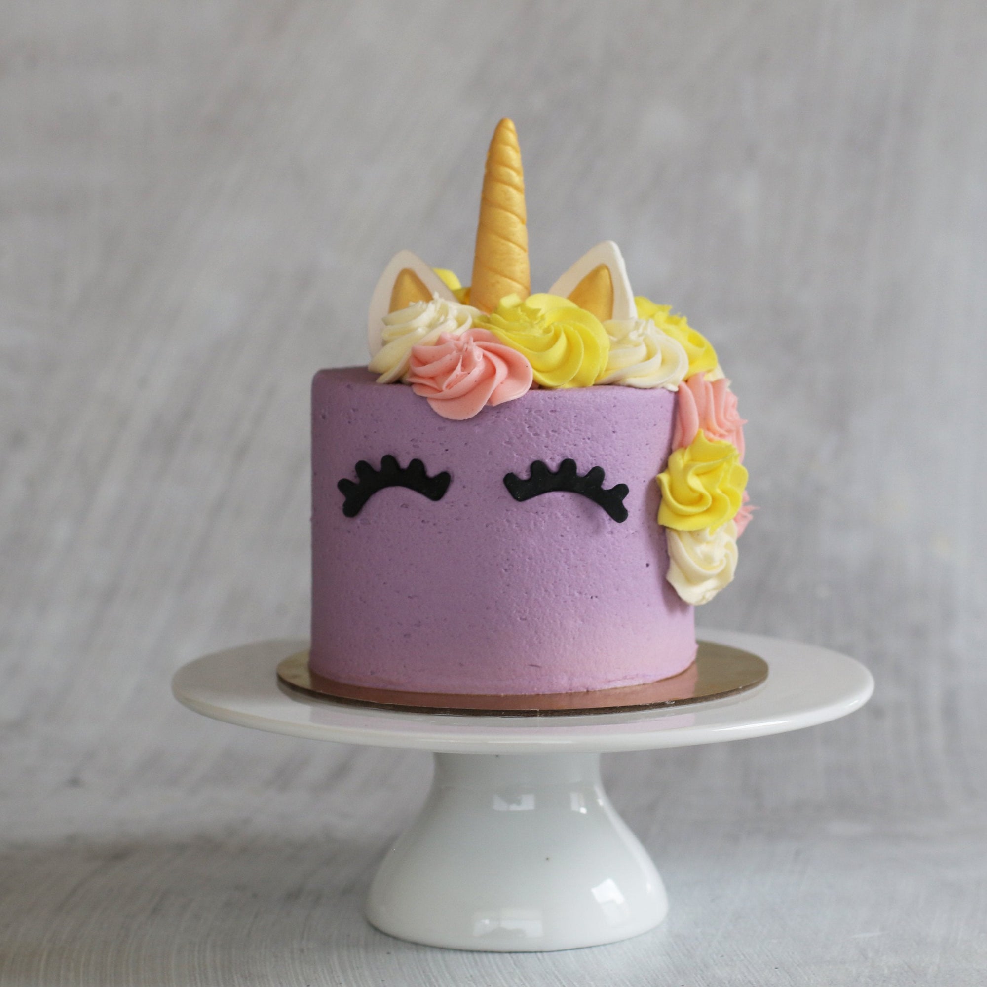 The Unicorn Cake in Purple-The Cupcake Queens