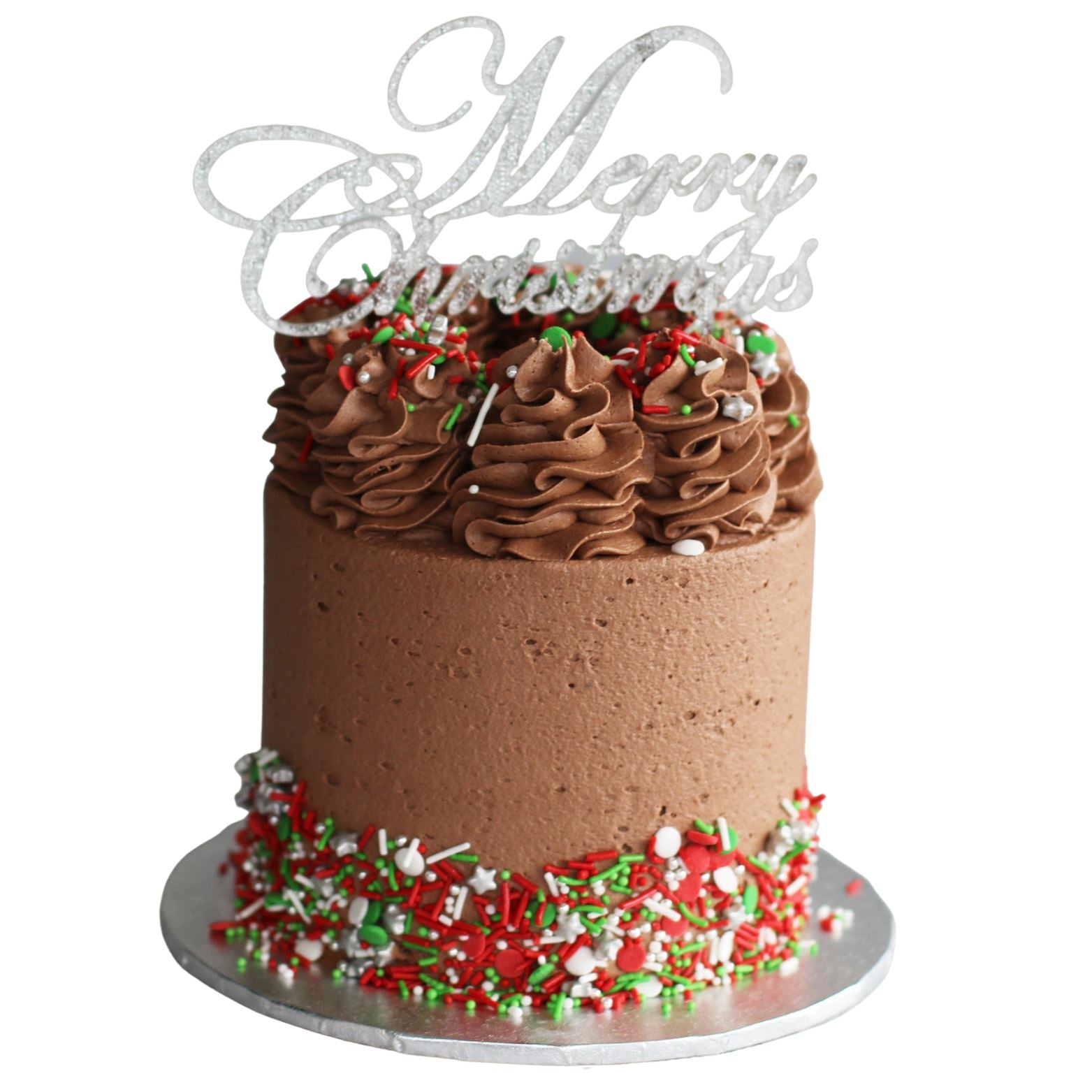 Christmas Vegan Friendly Chocolate Cake 5 Inch Cakes The Cupcake Queens 