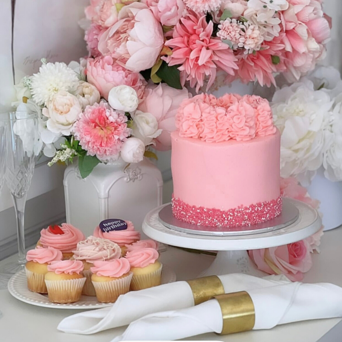 Pastel Pink Cake