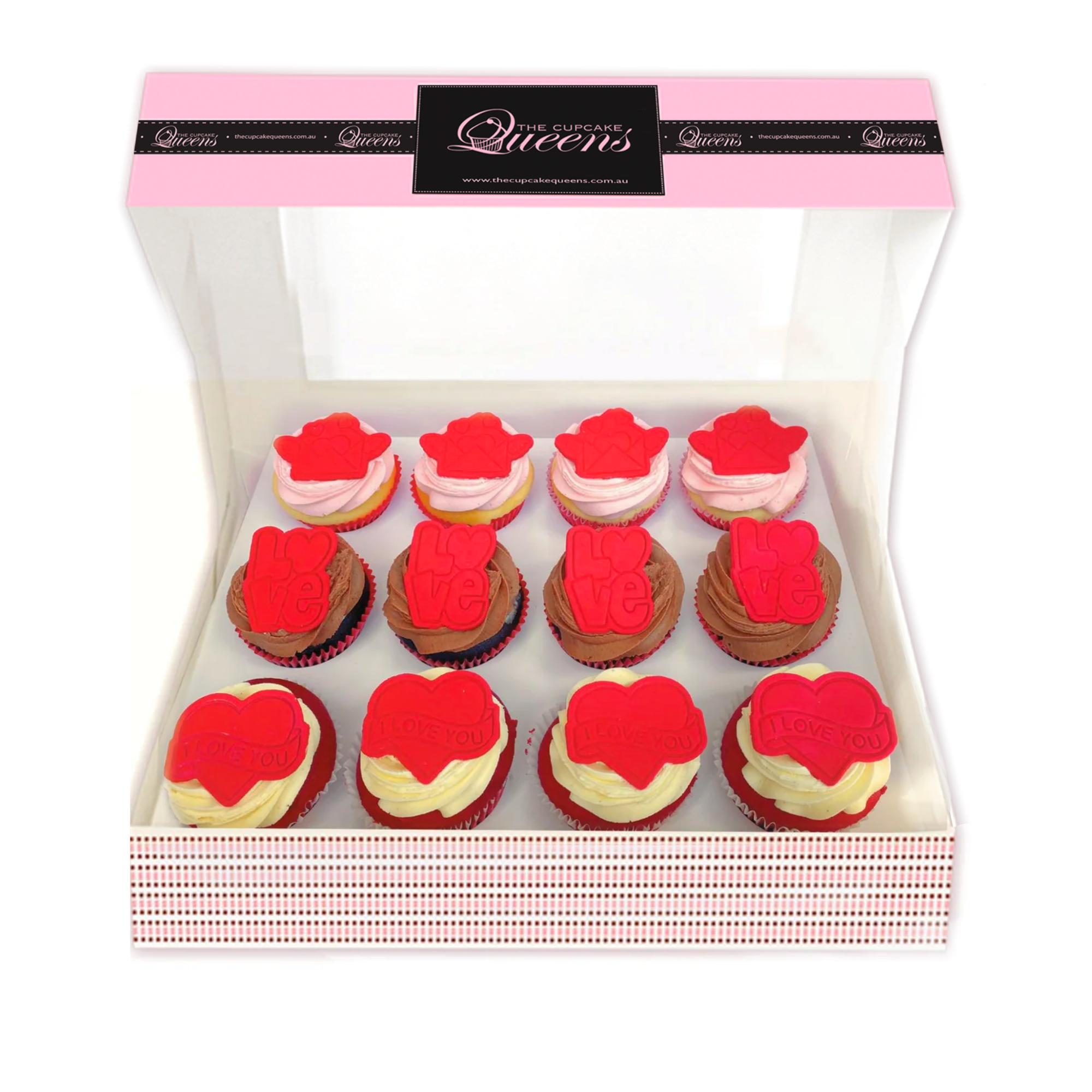 Valentine's Regular Gift Box-The Cupcake Queens