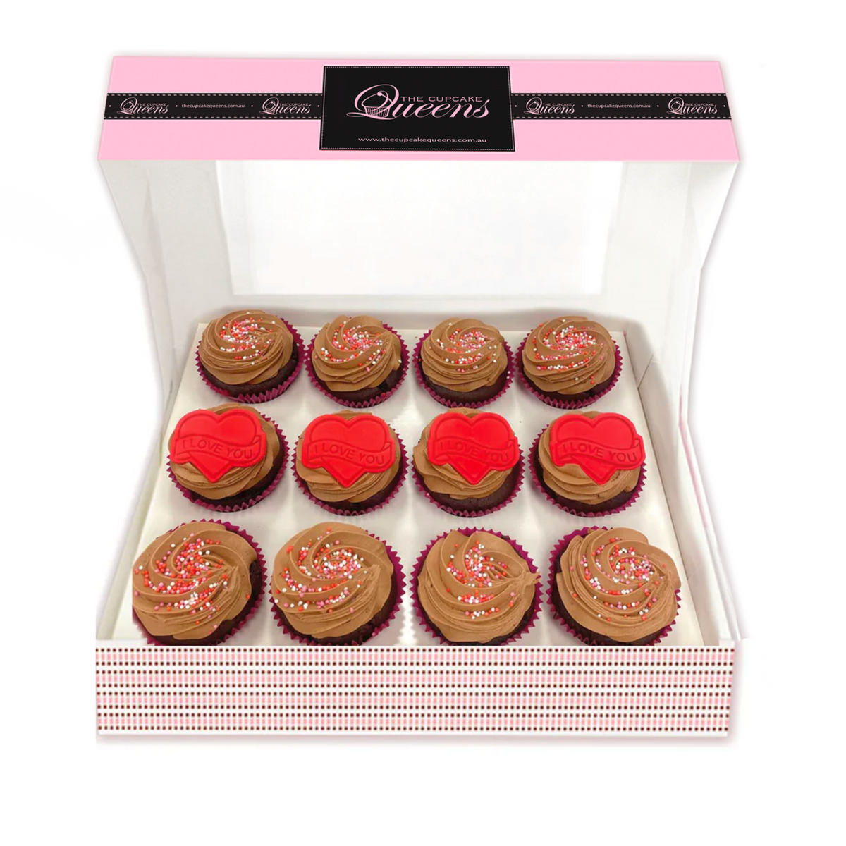 Vegan Friendly (GF/VF) Valentine&#39;s Day Regular Gift Box-The Cupcake Queens