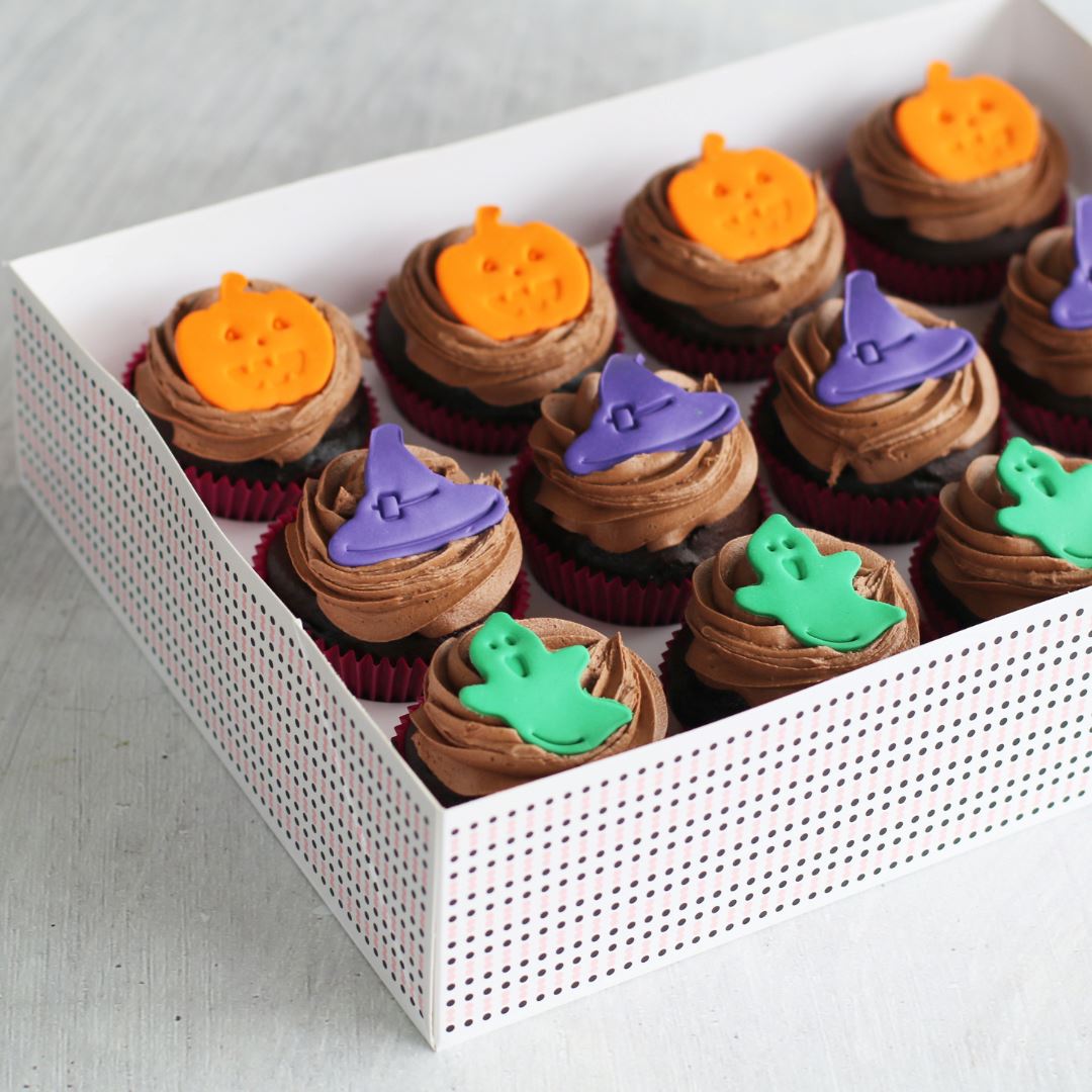 Vegan Friendly Halloween Regular Gift Box-The Cupcake Queens