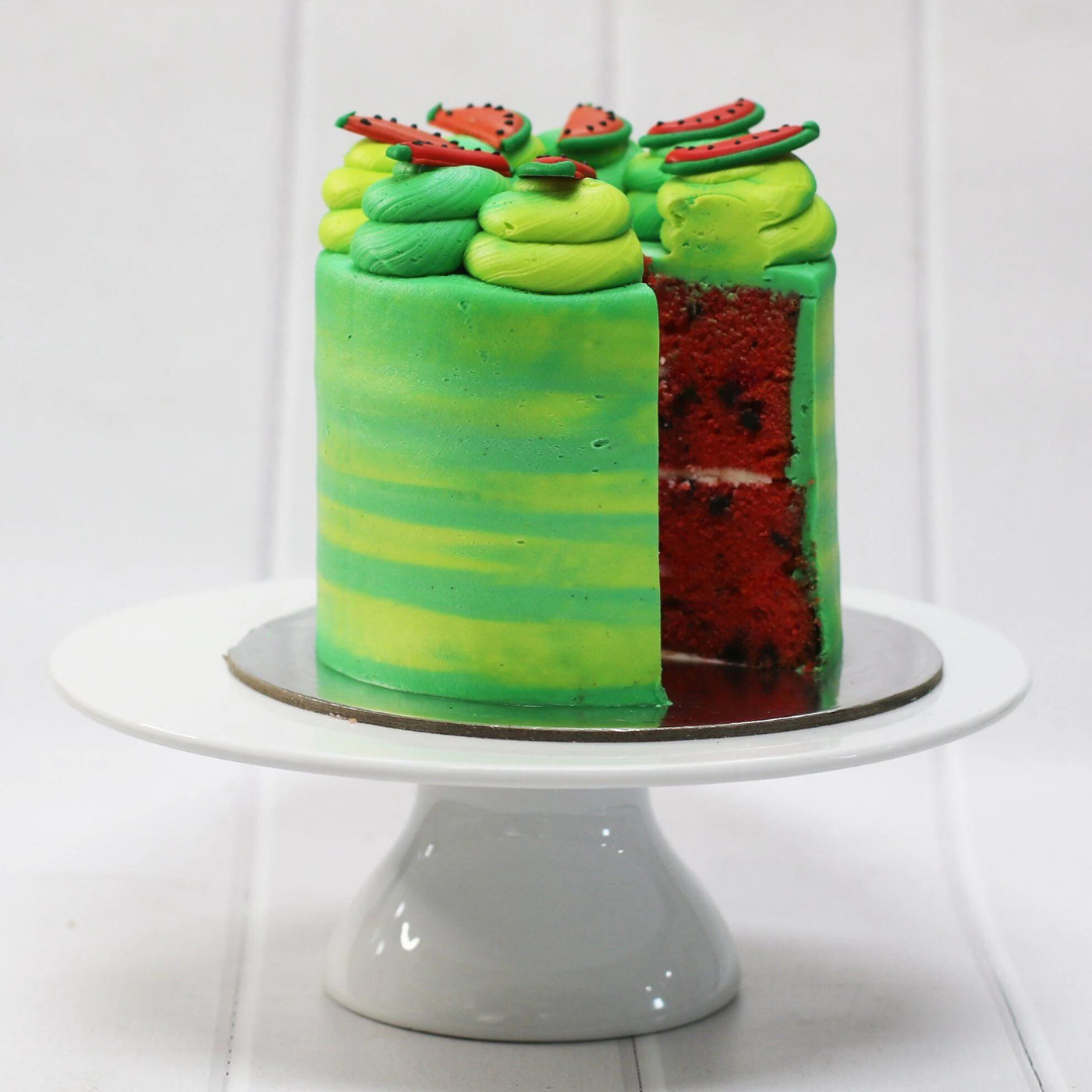 Watermelon Cake-The Cupcake Queens