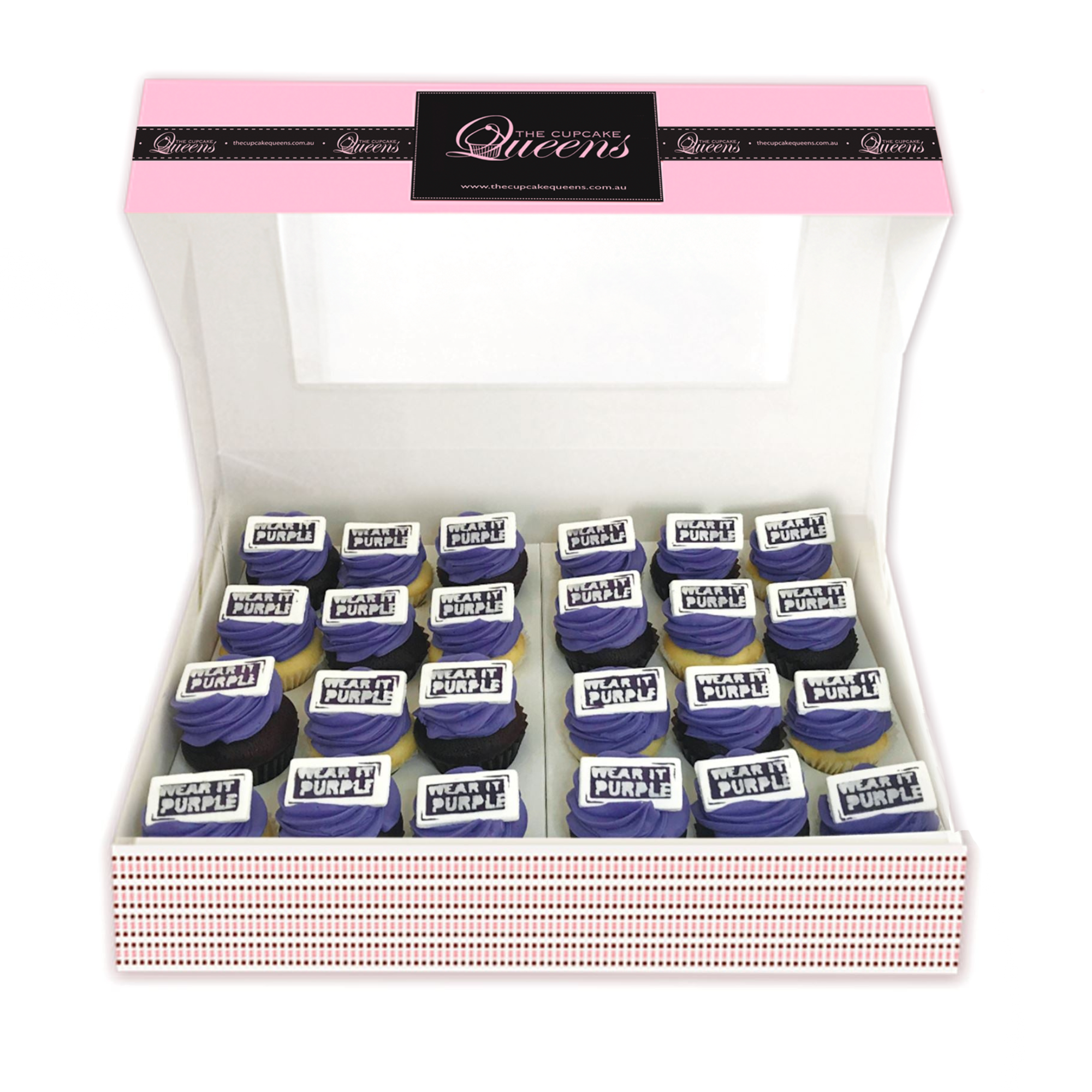 Wear it Purple Mini Gift Box-The Cupcake Queens