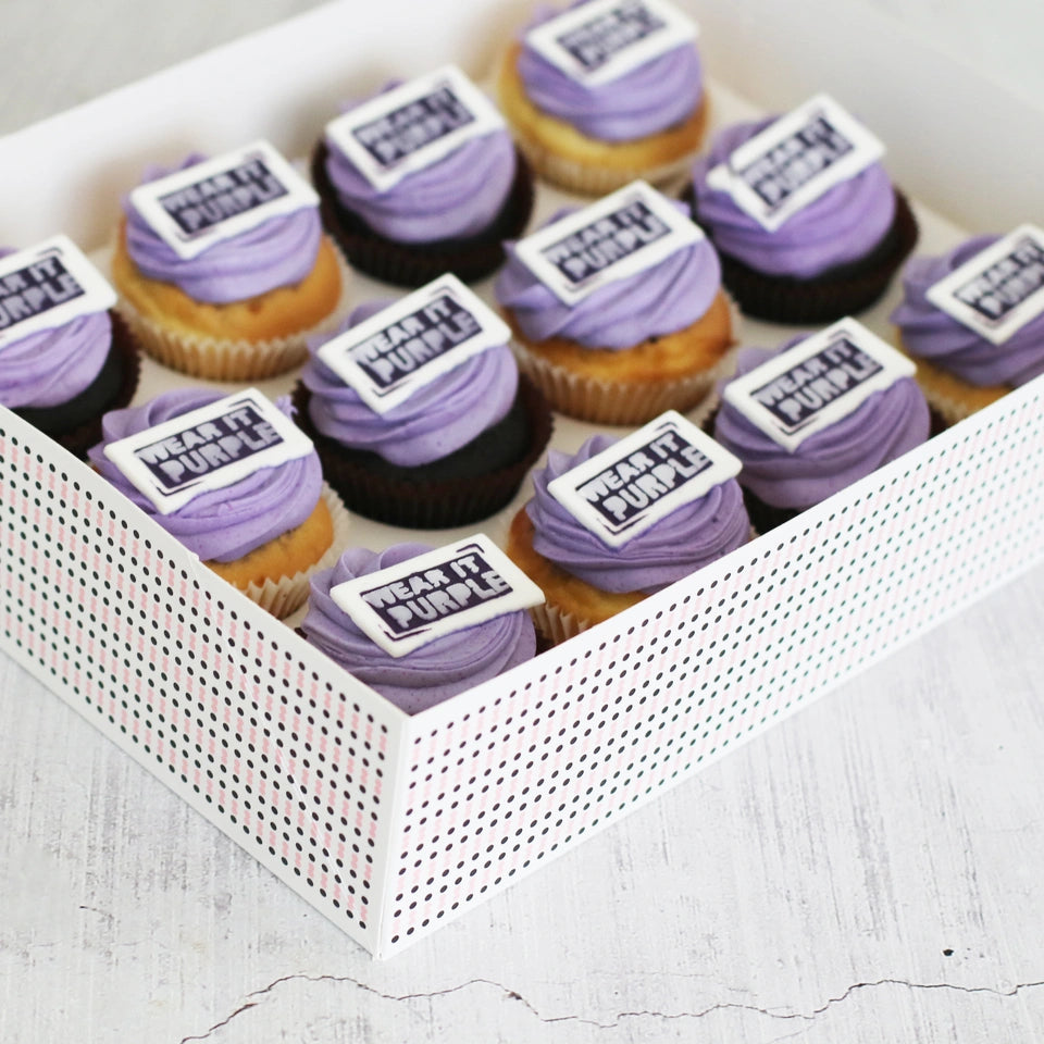 Wear it Purple Regular Gift Box-The Cupcake Queens