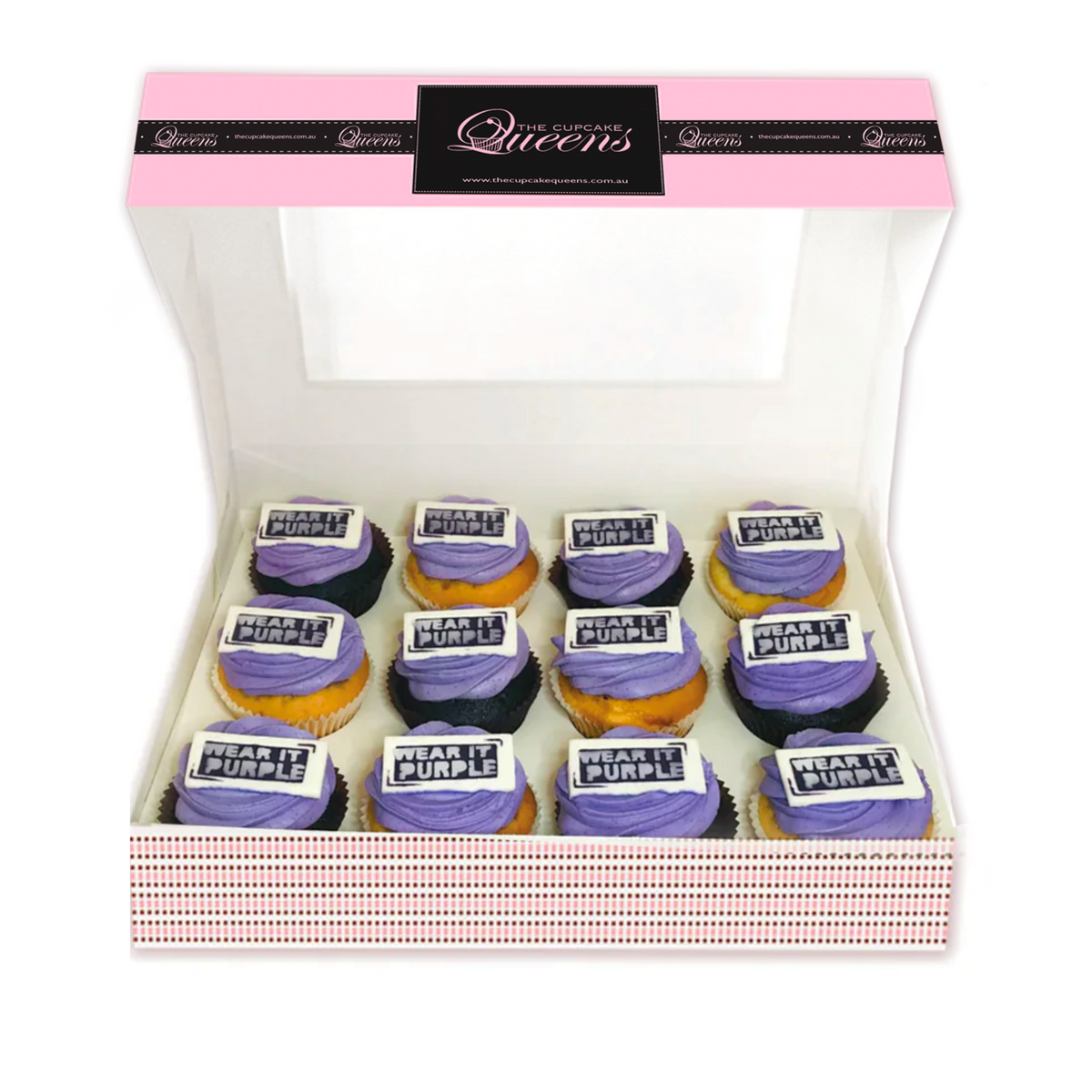 Wear it Purple Regular Gift Box-The Cupcake Queens