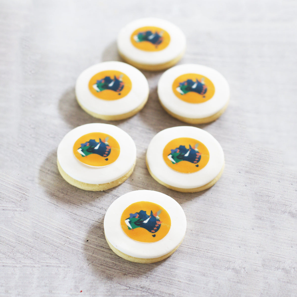 World Mental Health Day Shortbread Cookies-The Cupcake Queens