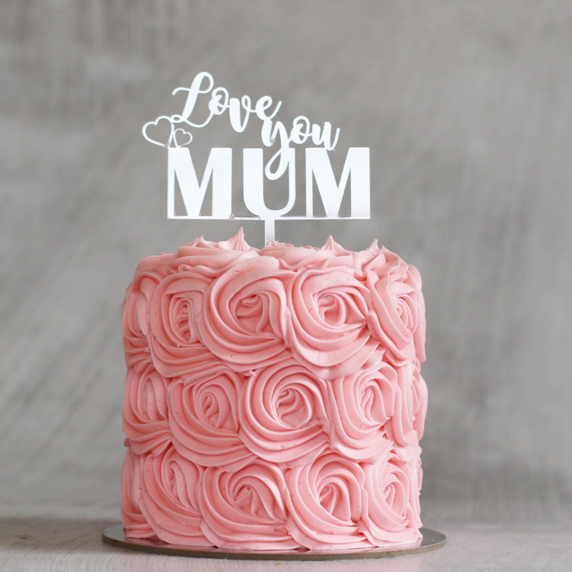 I Love You Mum Cake Cakes The Cupcake Queens 