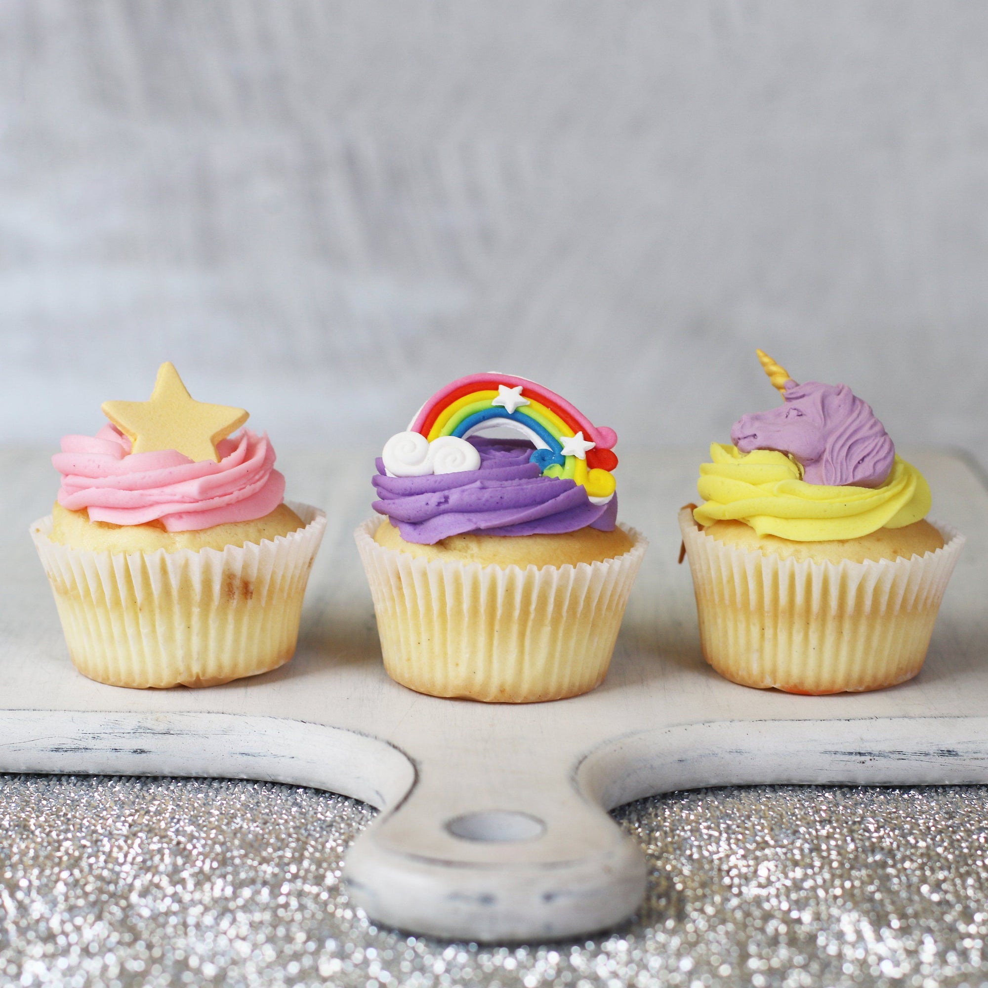 Rainbow and Unicorn Giftbox Special Occasion The Cupcake Queens 