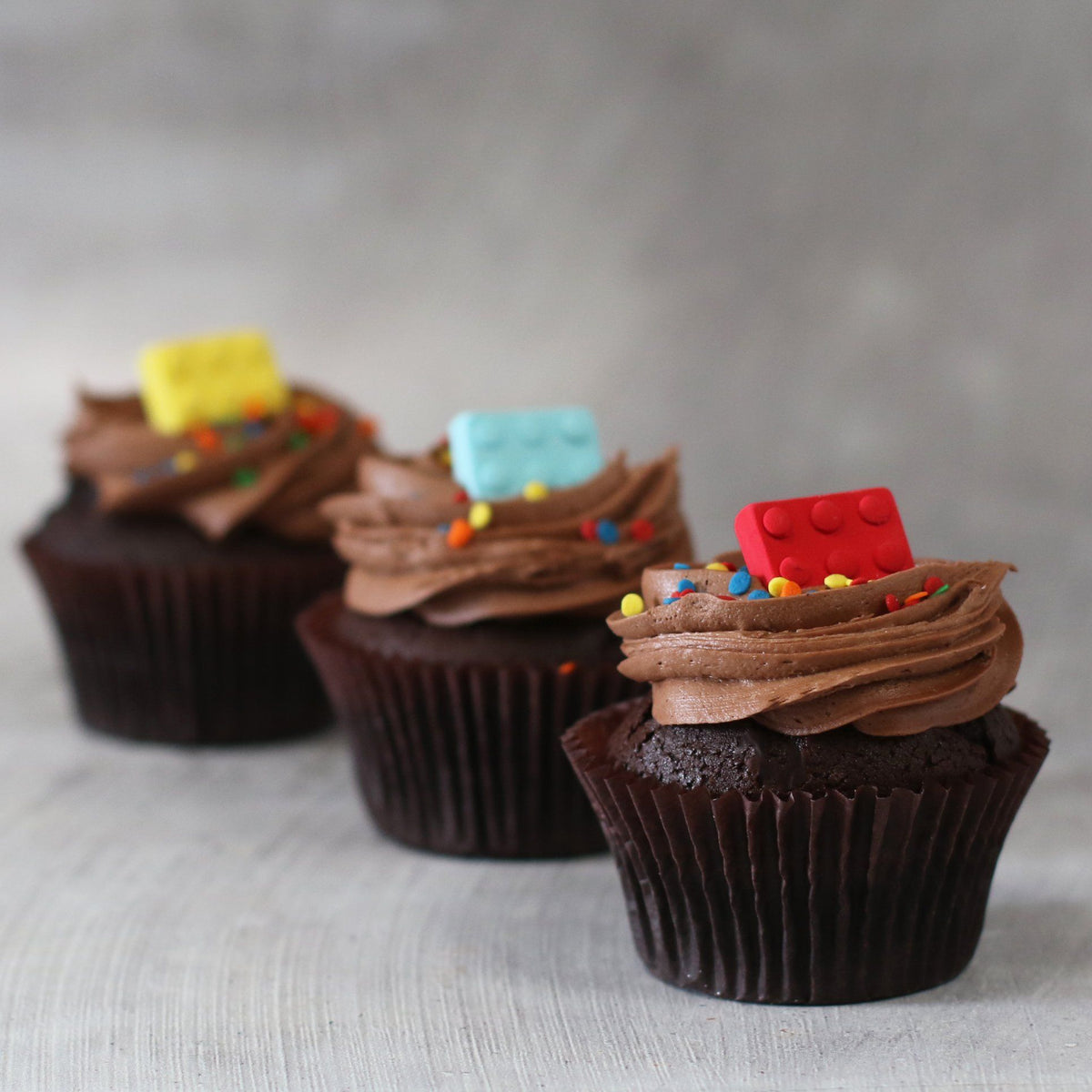 Lego Chocolate Gift Box Cupcakes The Cupcake Queens 