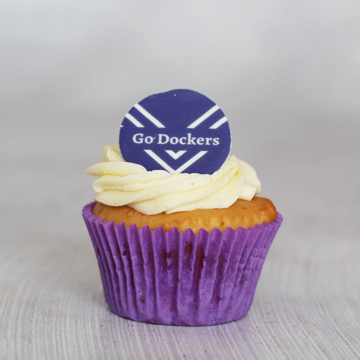 Go Dockers - Football Cupcakes Cupcakes The Cupcake Queens 