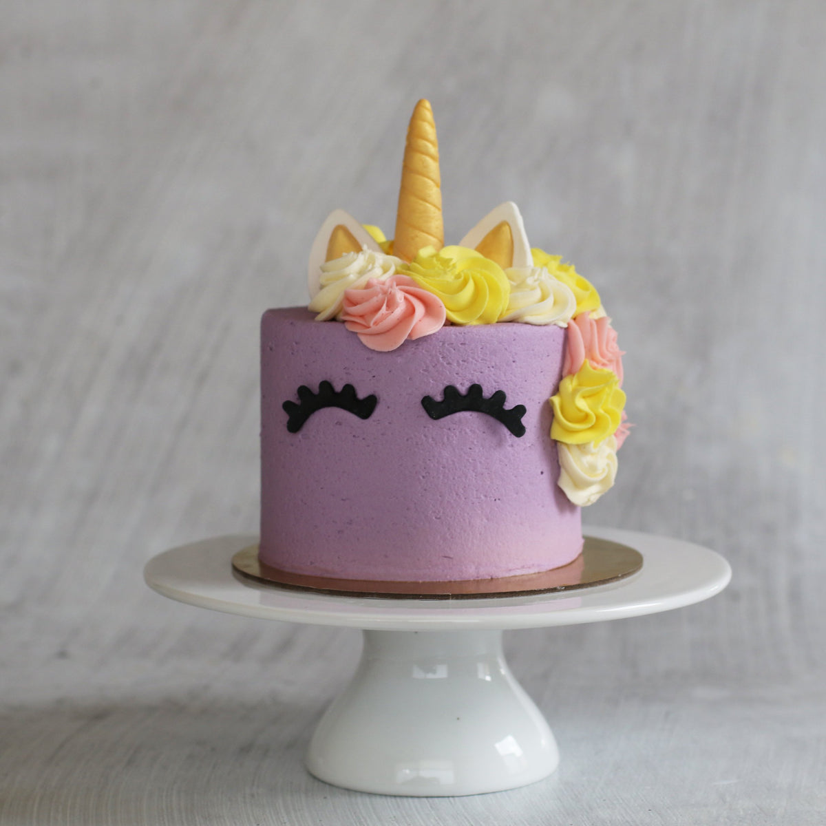 The Unicorn Cake in Purple Special Occasion The Cupcake Queens 