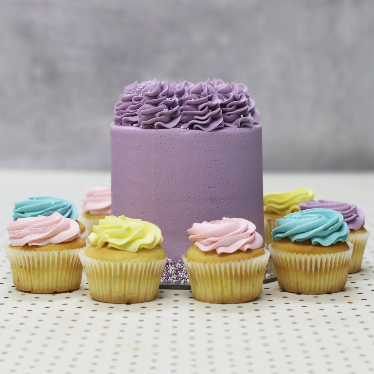 Pastel Purple Cake Special Occasion The Cupcake Queens 