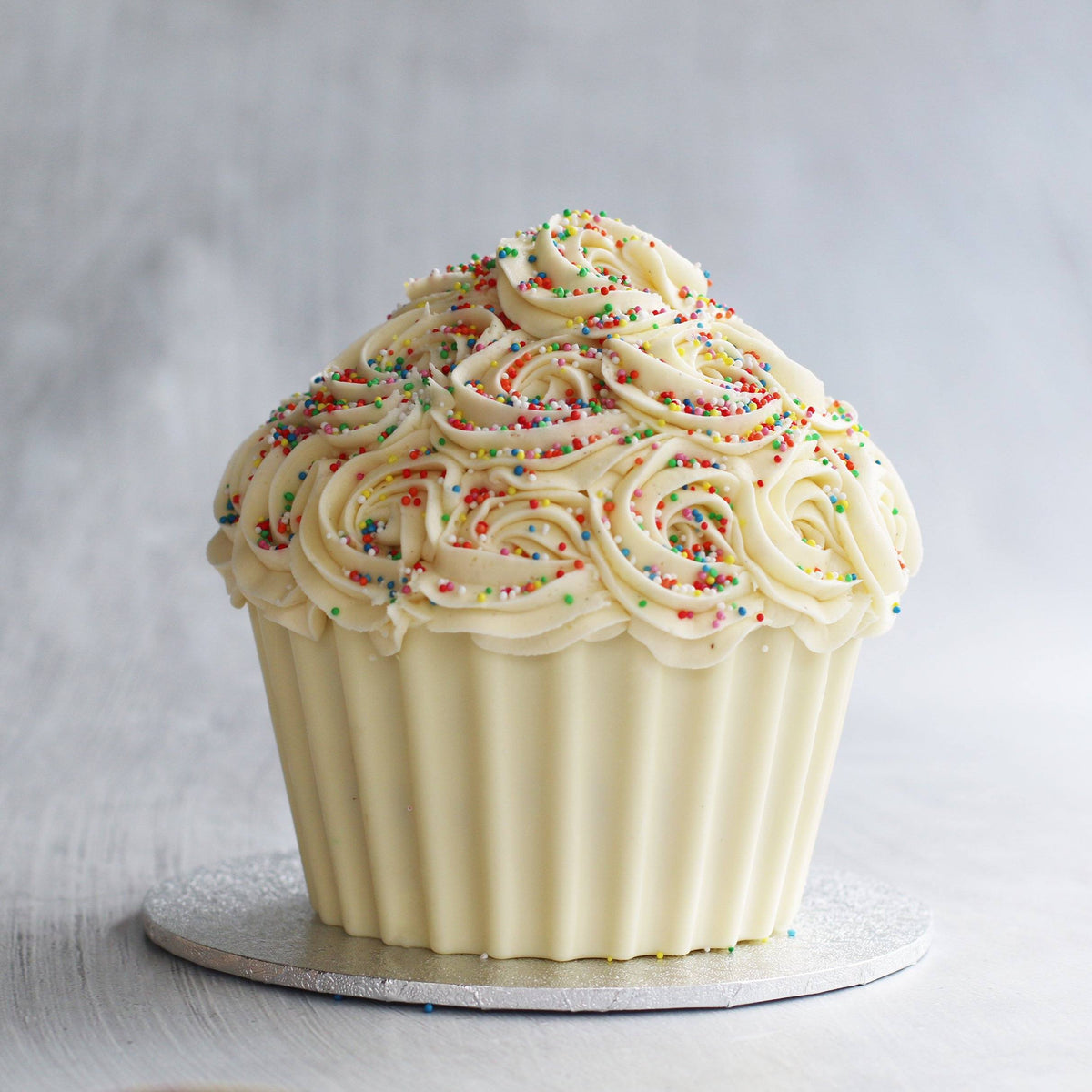 Fairy Bread Giant Cupcake Special Occasion The Cupcake Queens 
