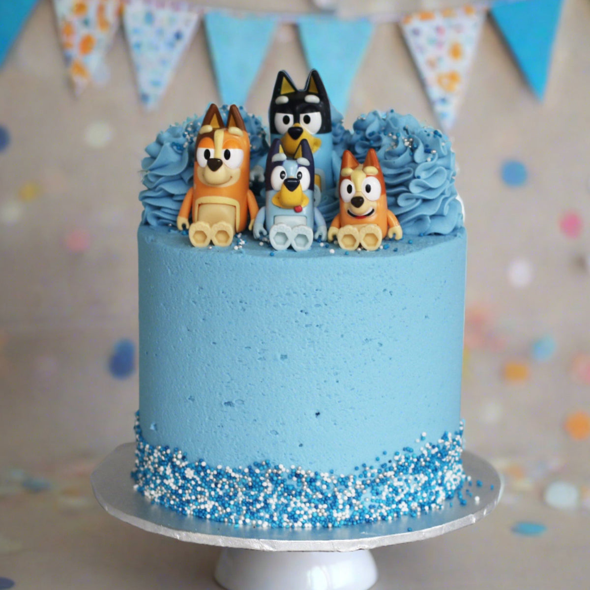 Bluey Cake - The Cupcake Queens 
