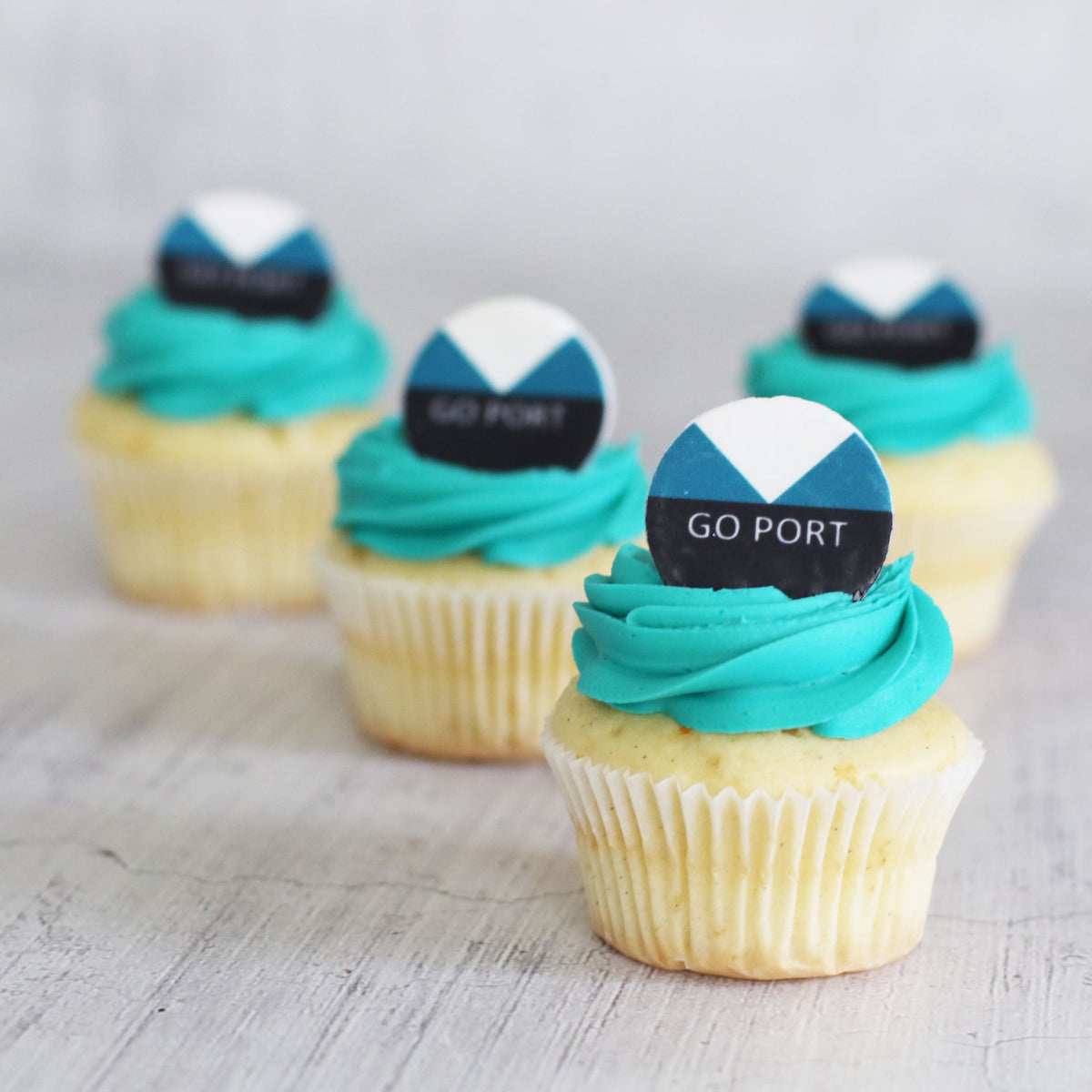 Go Port - Football Cupcakes Cupcakes The Cupcake Queens 