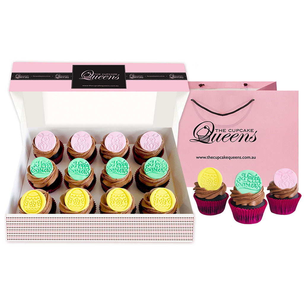 Easter Gluten Friendly + Vegan Friendly Regular Size Giftbox Special Occasion The Cupcake Queens 