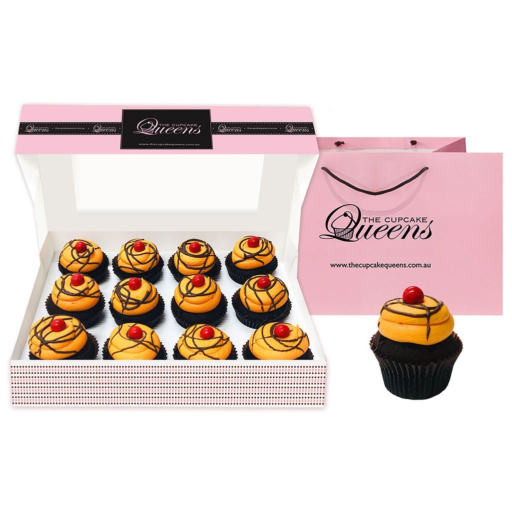 The Jaffa | October Flavour of Month Cupcakes The Cupcake Queens 
