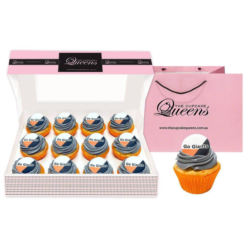 Go Giants - Football Cupcakes Cupcakes The Cupcake Queens 